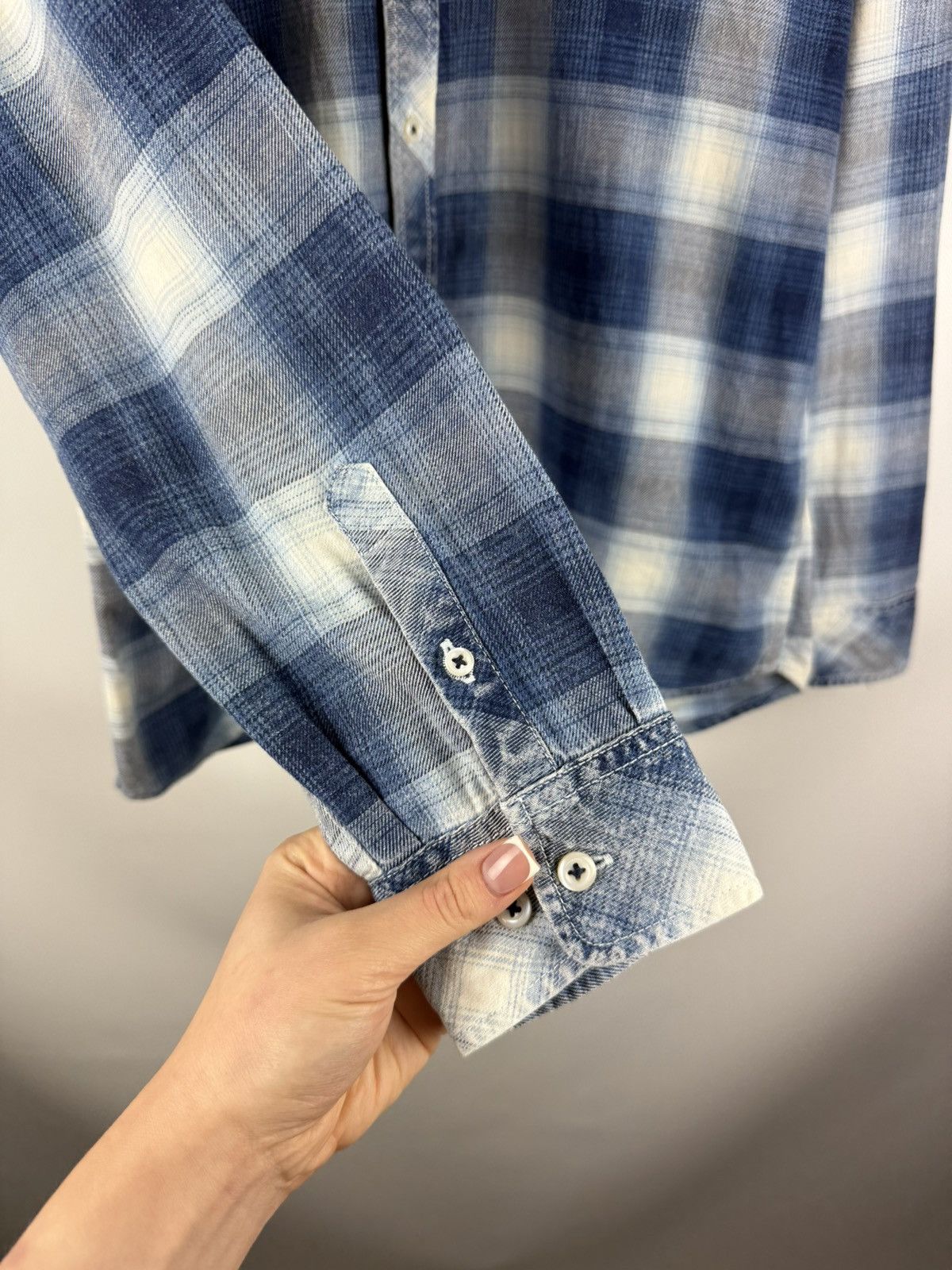 Other Thruxton Men’s Checked Plaid Cotton Japanese Button Up Shirt Size US L / EU 52-54 / 3 - 10 Thumbnail