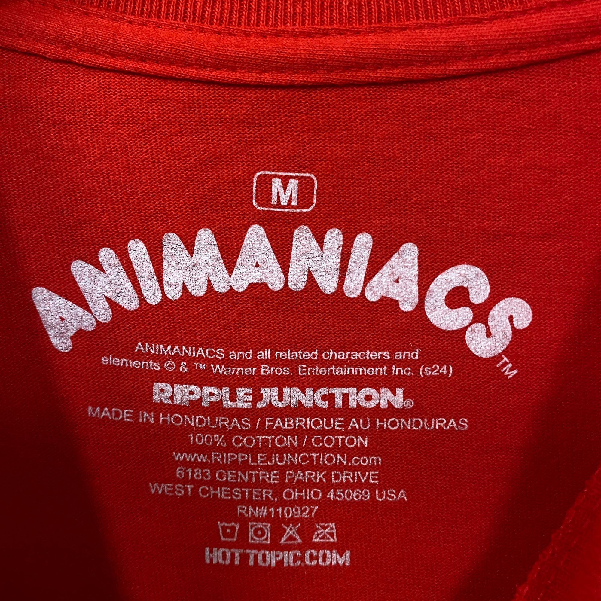 Ripple Junction Animaniacs Warner Siblings Characters Graphic T-Shirt Medium Size US M / EU 48-50 / 2 - 4 Thumbnail