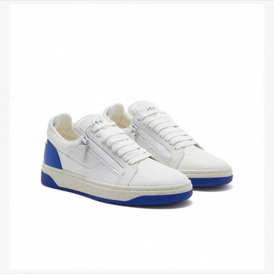 Giuseppe Zanotti Giuseppe Zanotti GZ94 Colorblock Low-Top Sneakers Size US 10 / EU 43 - 1 Thumbnail