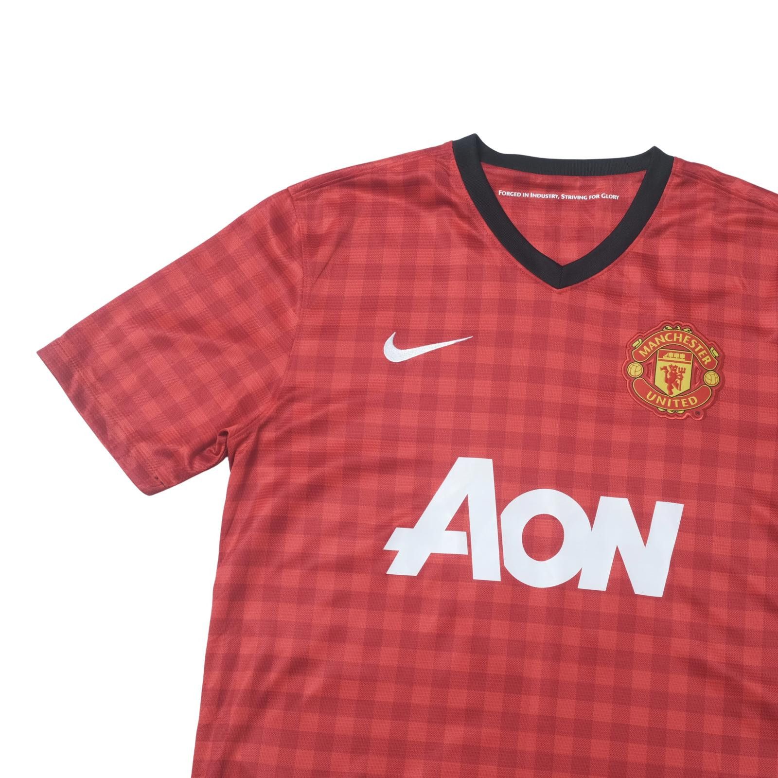 Nike 2012/13 Manchester United Home Shirt Nike Jones (M) Size US M / EU 48-50 / 2 - 3 Thumbnail
