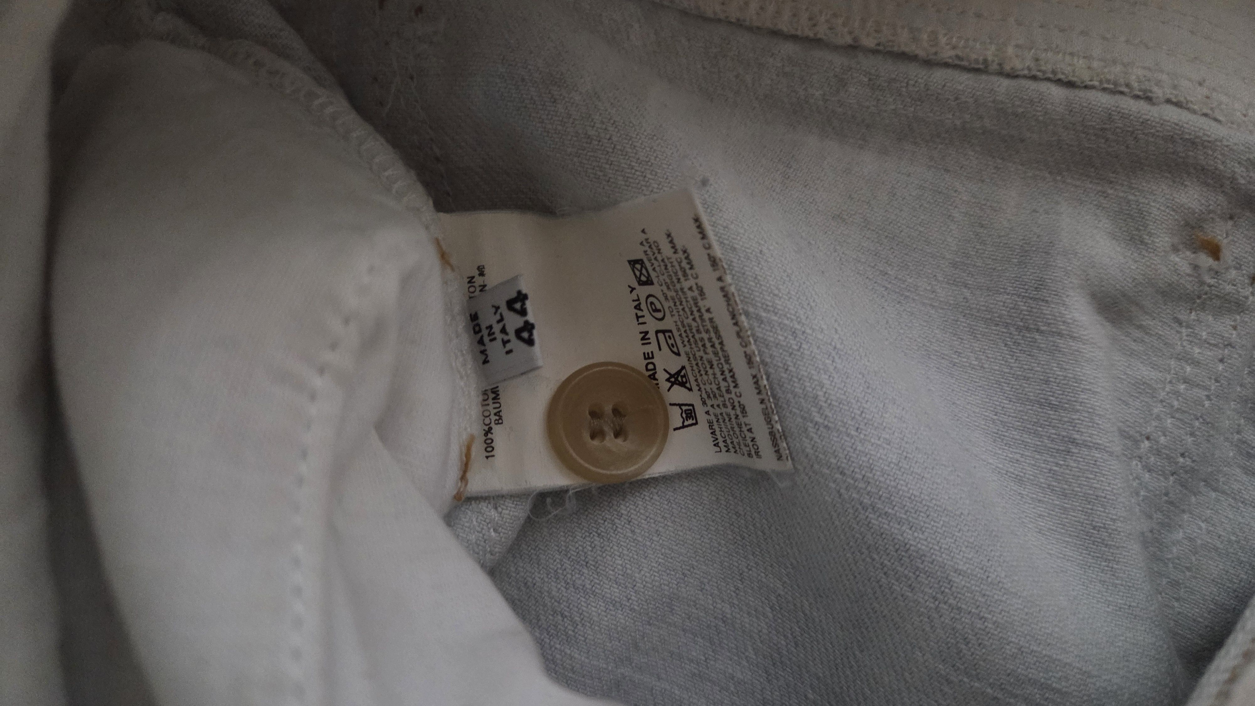 Maison Margiela Martin Margiela04FW Artisanal White Inside-Out Denim Pants Size US 28 / EU 44 - 5 Thumbnail