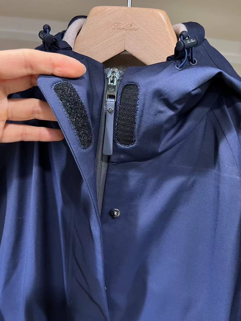 Loro Piana LORO PIANA Blue coat Size S / US 4 / IT 40 - 3 Thumbnail