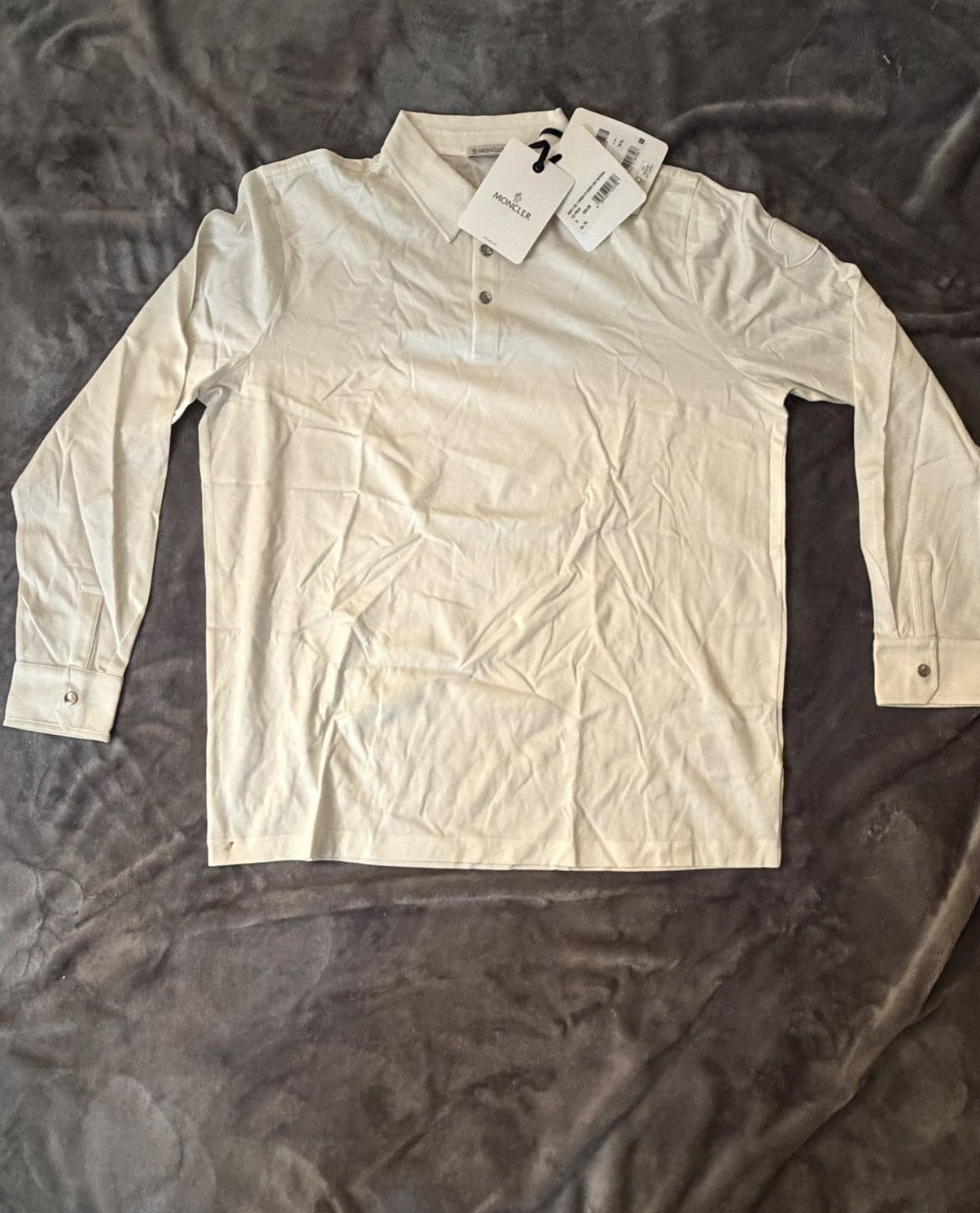 Moncler 2023 LS POLO Size US XL / EU 56 / 4 - 1 Thumbnail