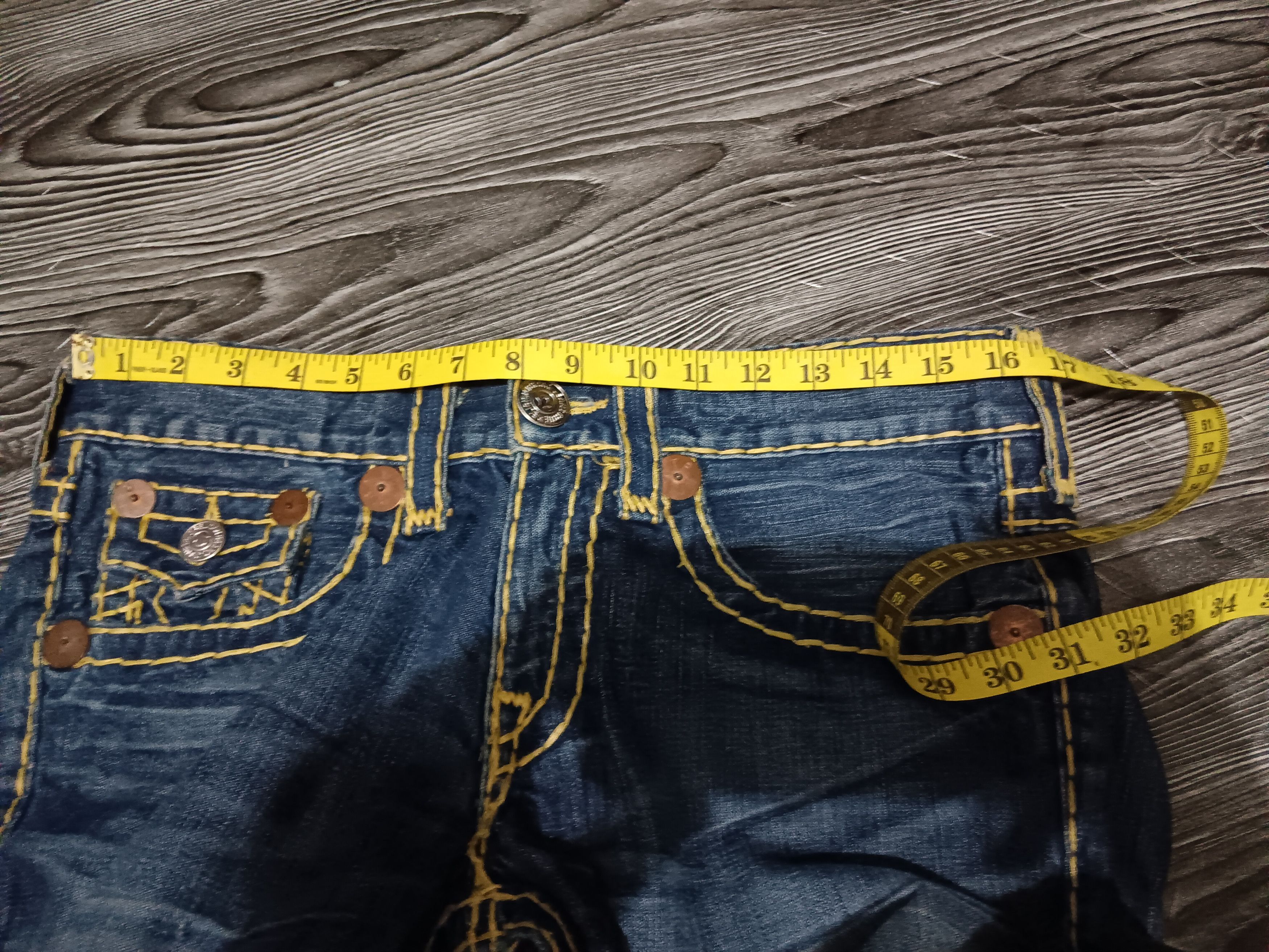 True Religion × Vintage Vintage True Religion Jeans Size US 33 - 12 Thumbnail