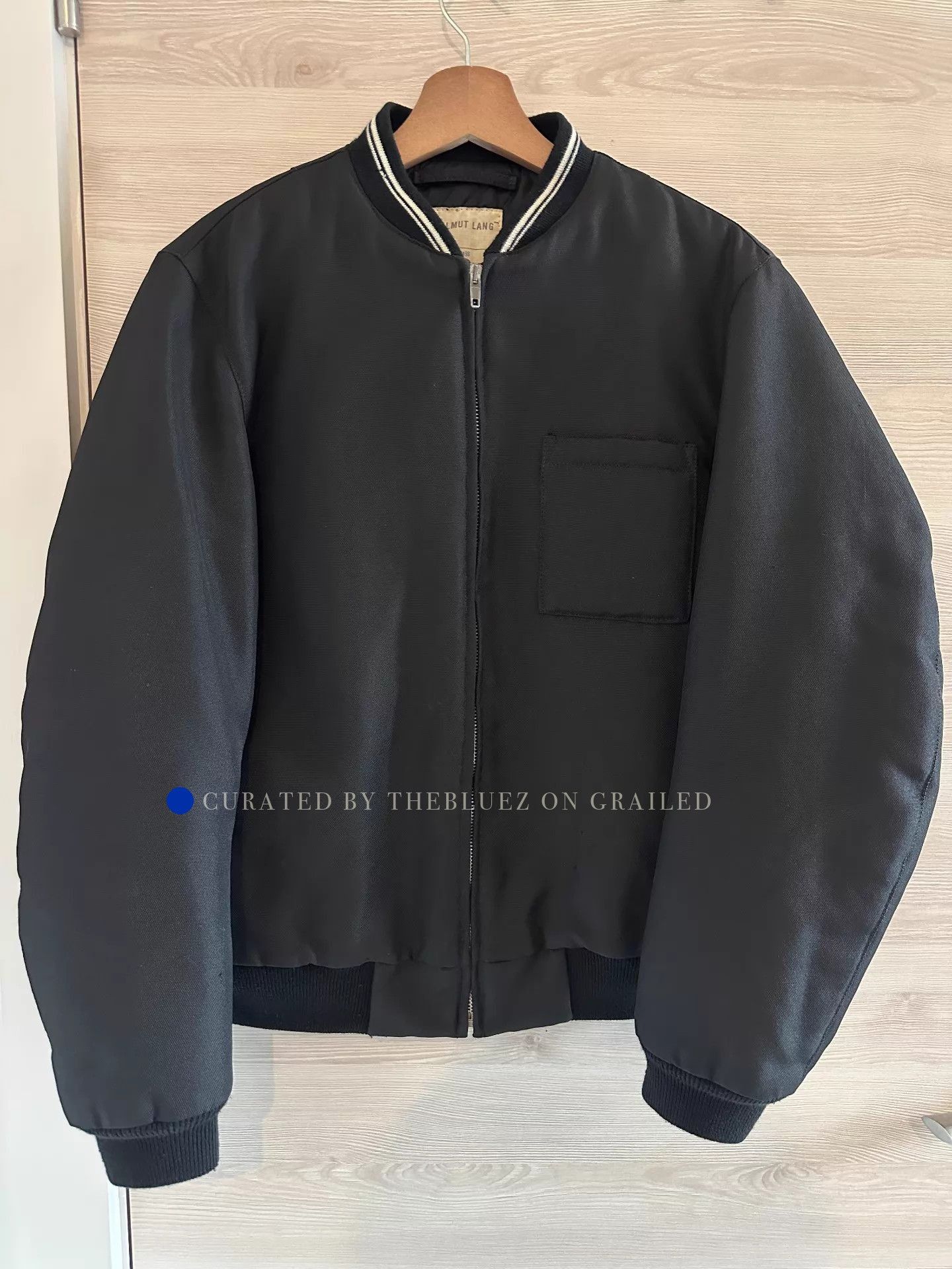 Helmut Lang HELMUT LANG AW99 VINTAGE COTTON BLACK M69 FLAK JACKET