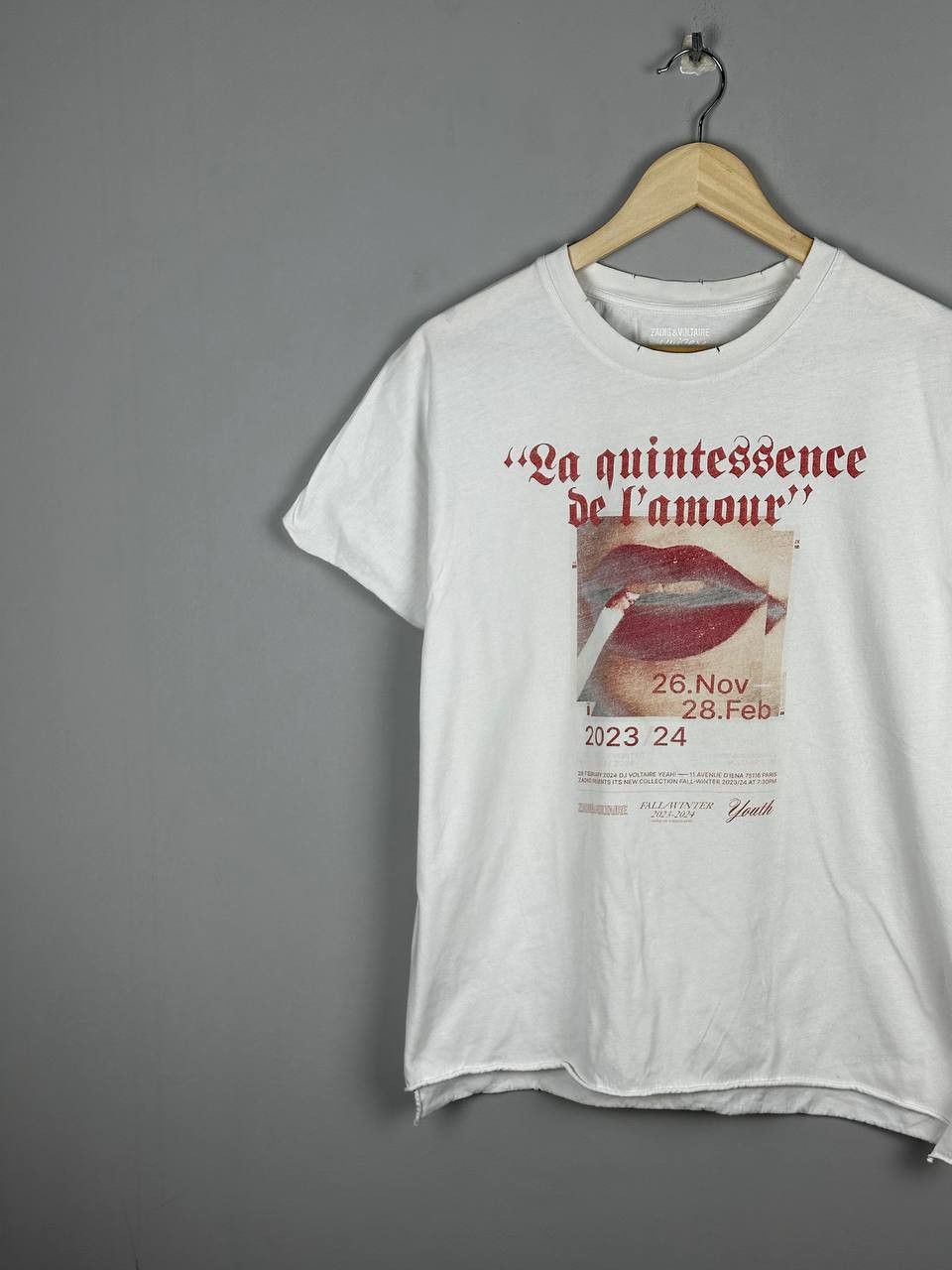 Zadig & Voltaire Zadig & Voltaire Short Sleeve Graphic T-Shirt Unisex Size US M / EU 48-50 / 2 - 2 Thumbnail