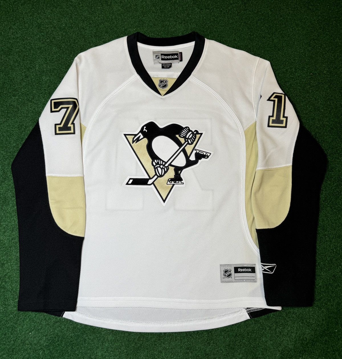 NHL × Reebok Pittsburgh Penguins Evgeni Malkin #71 Reebok Hockey Jersey Size M / US 6-8 / IT 42-44 - 1 Thumbnail