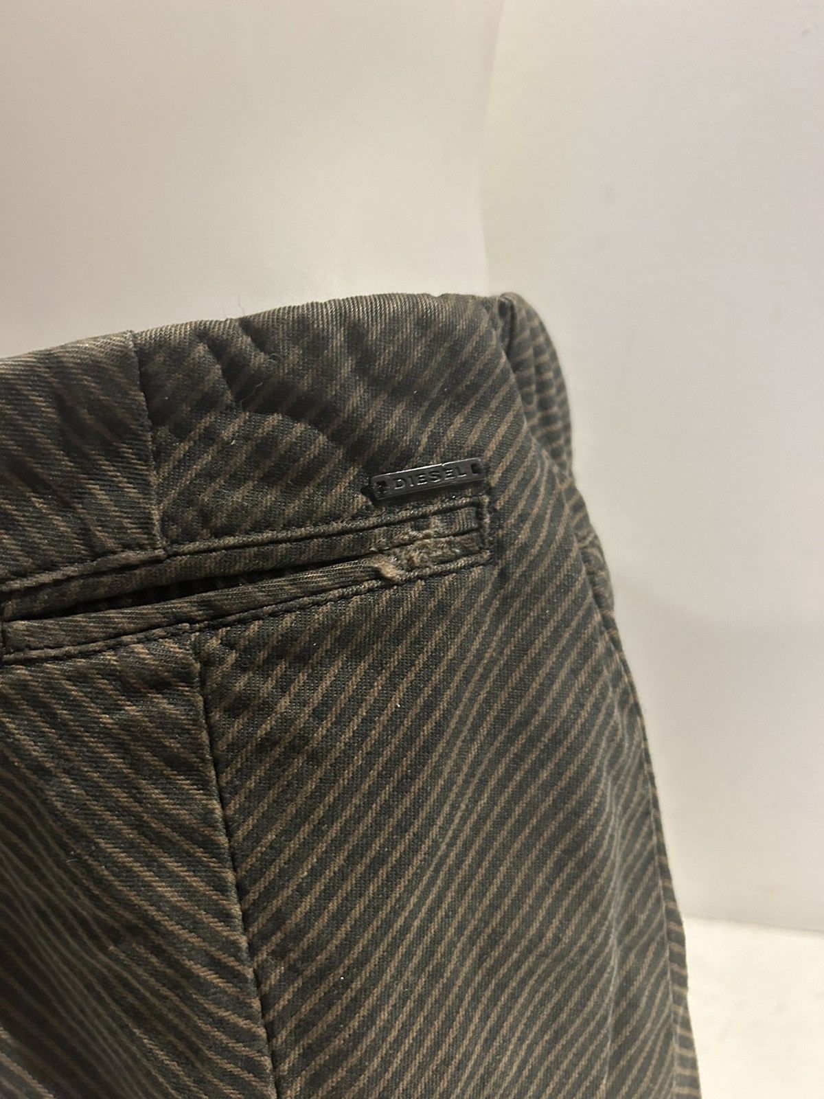 Diesel Diesel pinstrip mini skirt Size 29" - 3 Thumbnail