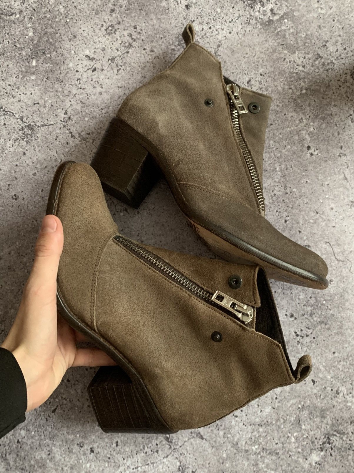 Diesel 🔥DIESEL LEATHER WOMENS BOOTS Size US 10 / IT 40 - 17 Thumbnail