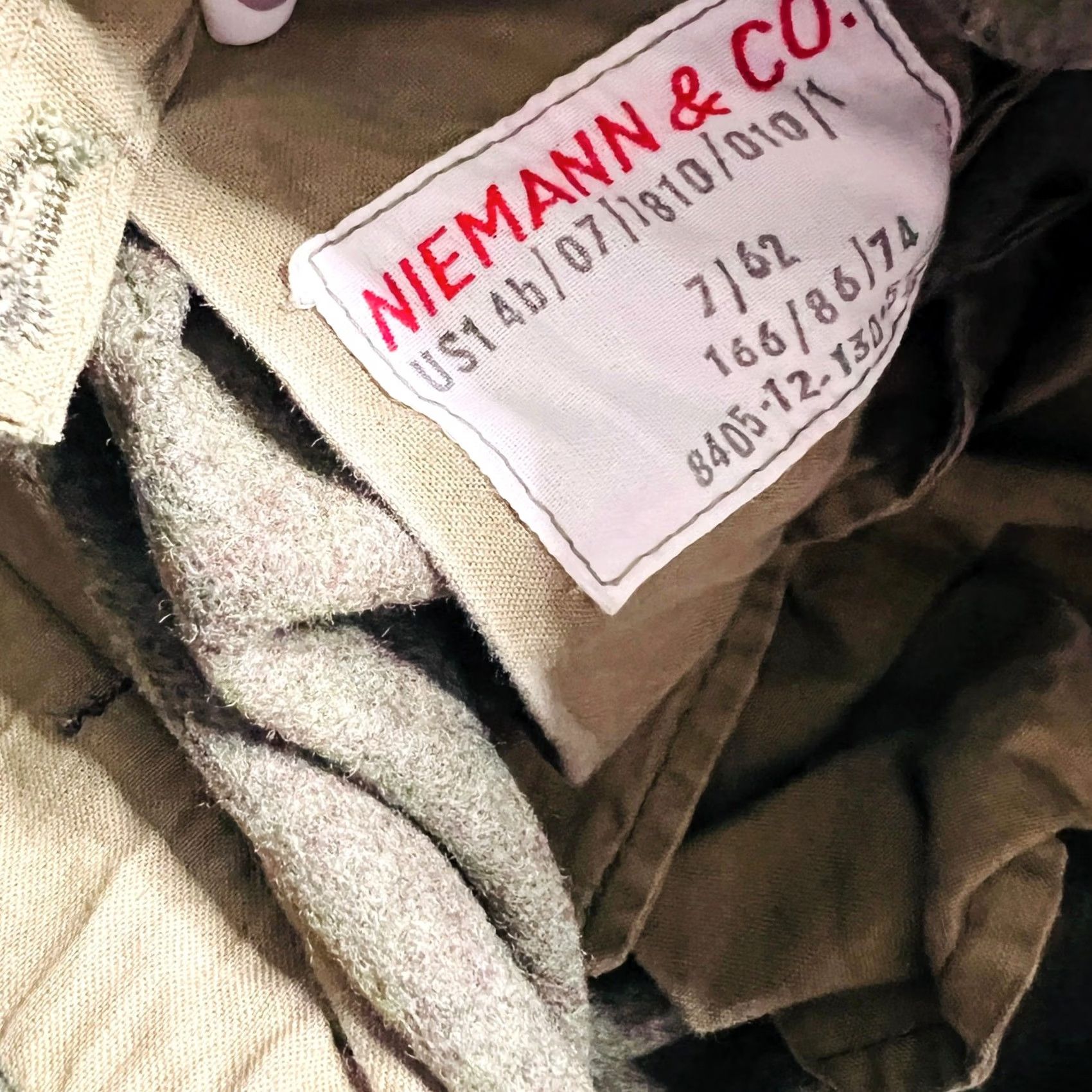 CO VINTAGE neimann & co Cap Womens 7 Green 1960s Military Army Outdoor Capris with Pockets Size Size ONE SIZE - 4 Thumbnail