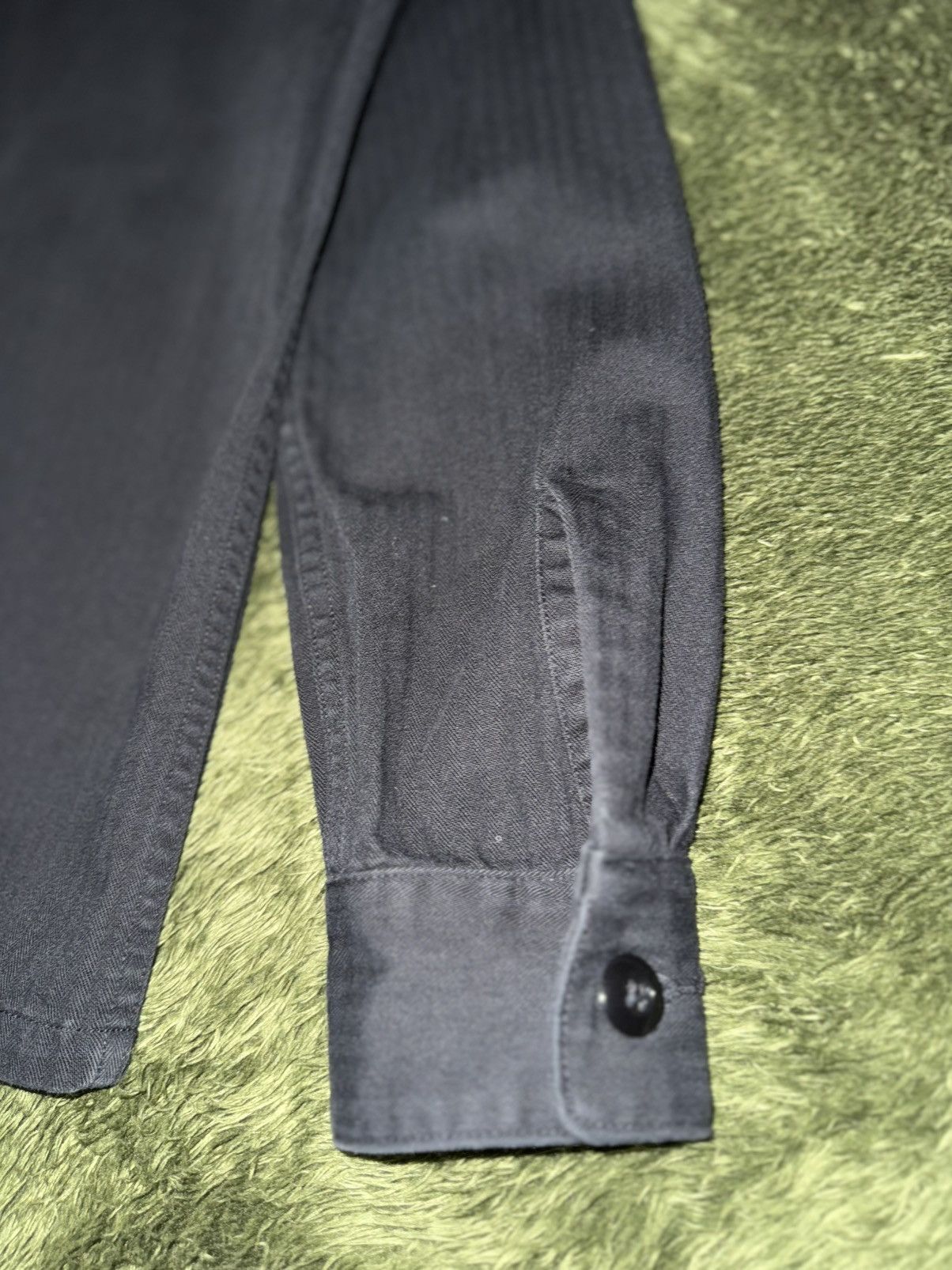 Wacko Maria [S] WACKO MARIA Herringbone Pocket Shirt Black Size US S / EU 44-46 / 1 - 10 Thumbnail