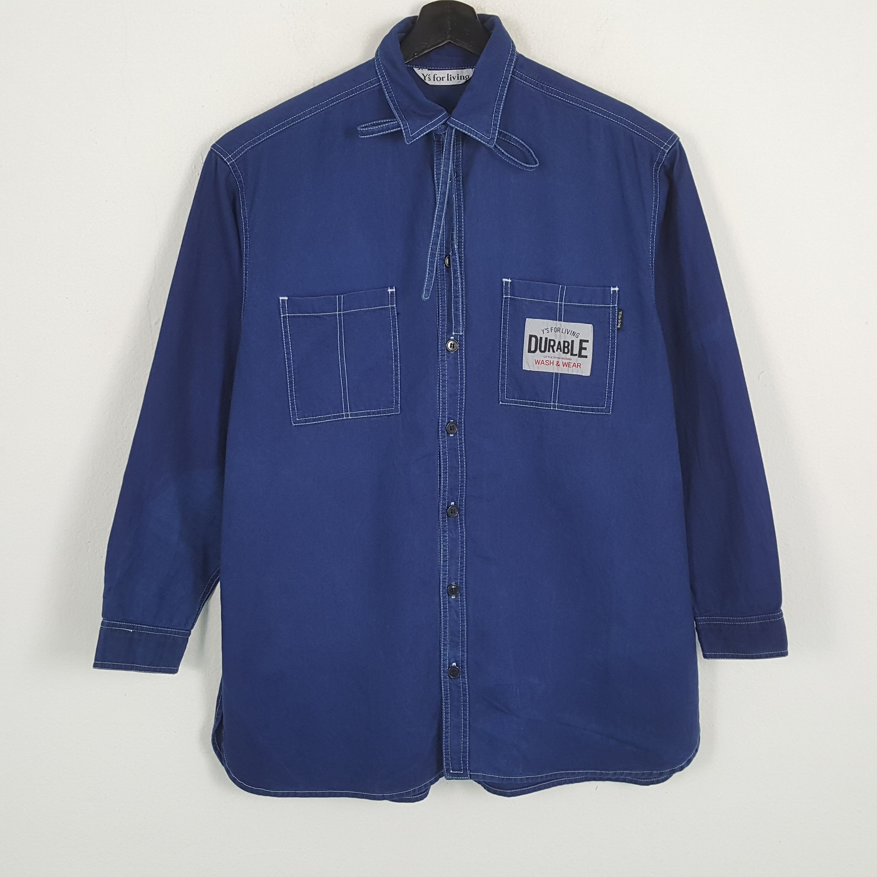 Yohji Yamamoto Y'S FOR LIVING by YOHJI YAMAMOTO Japanese Designer Jacket Size US XL / EU 56 / 4 - 1 Thumbnail