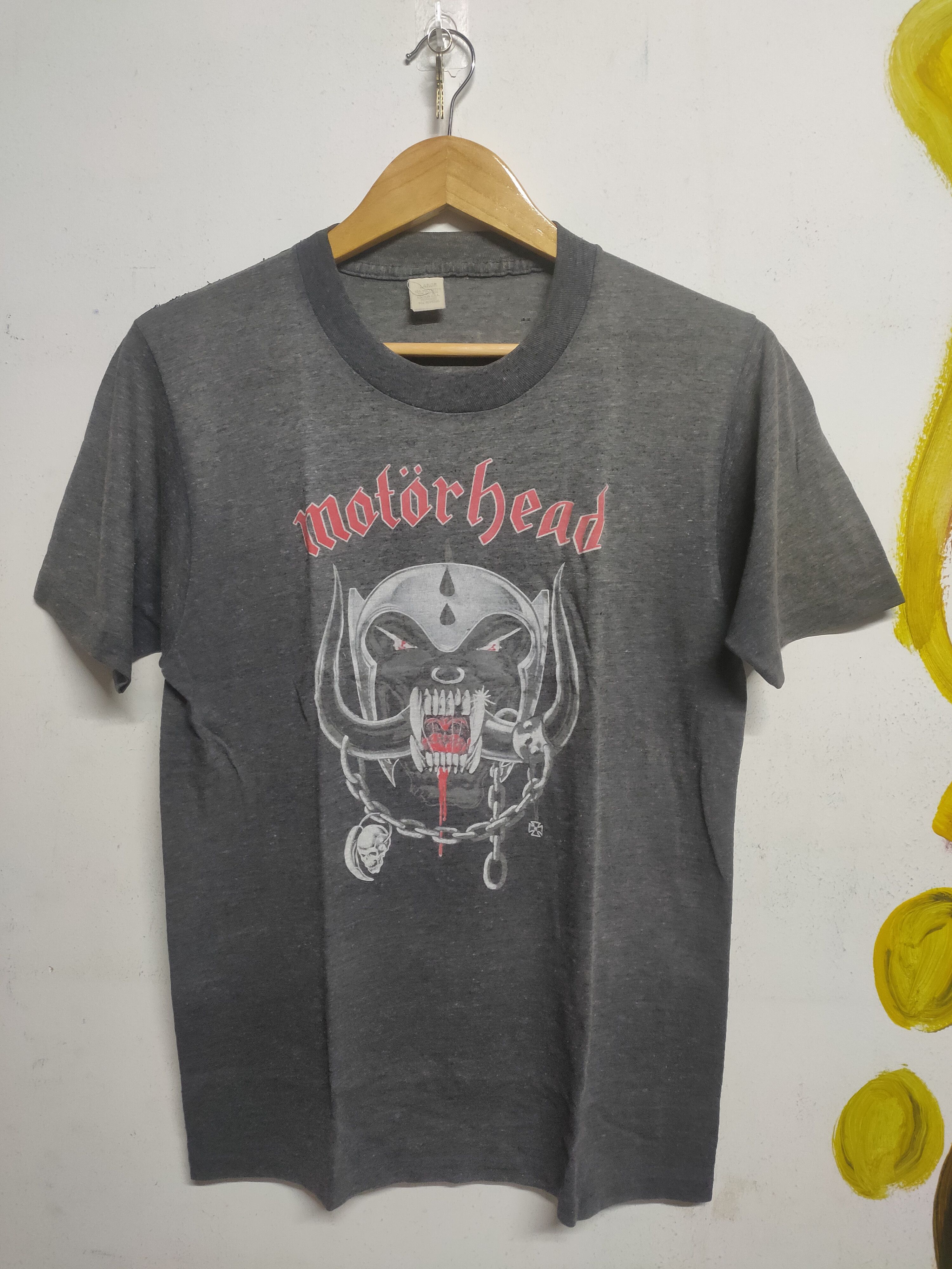 Band Tees × Vintage Vintage 80s Motorhead tees Size US S / EU 44-46 / 1 - 3 Thumbnail
