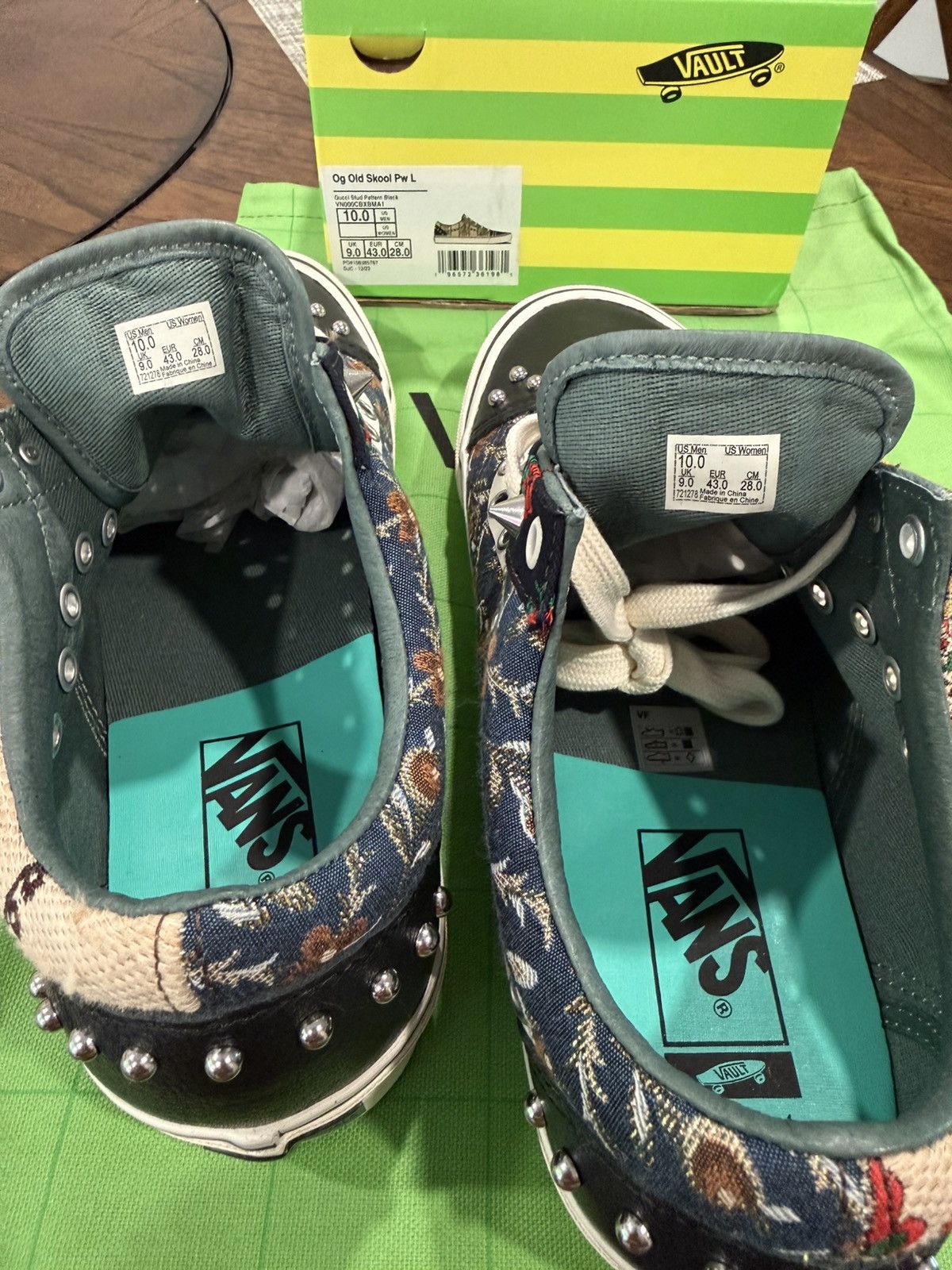 Vans Gucci Vault x Vans Size US 10 / EU 43 - 12 Thumbnail