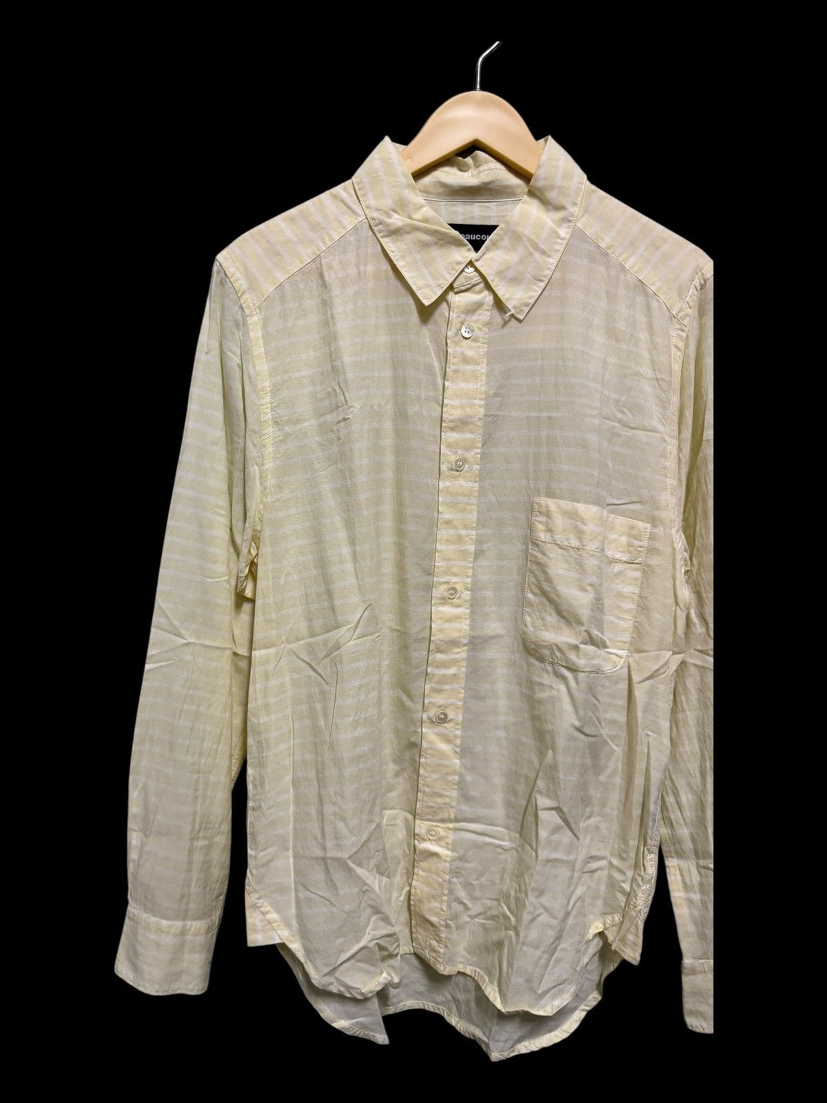 Designer × Japanese Brand × mercibeaucoup MERCIBEAUCOUP JAPANESE BRAND LONG SLEEVER SHIRT BUTTONS UP Size US M / EU 48-50 / 2 - 5 Thumbnail