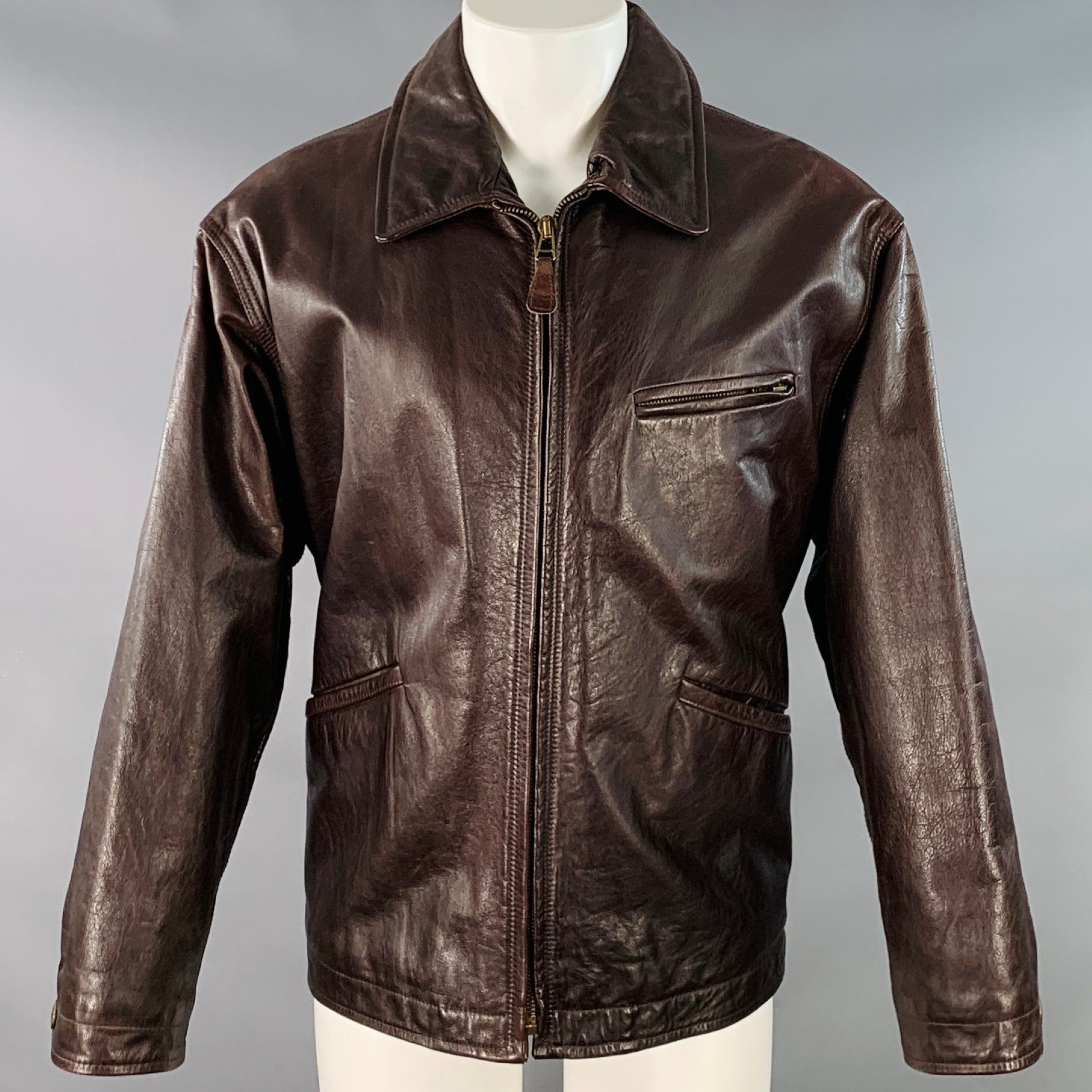 48 奇跡のデッド 80s Henry Cottons Half Coat 48 奇跡のデッド 80s Henry Cottons Half Coat