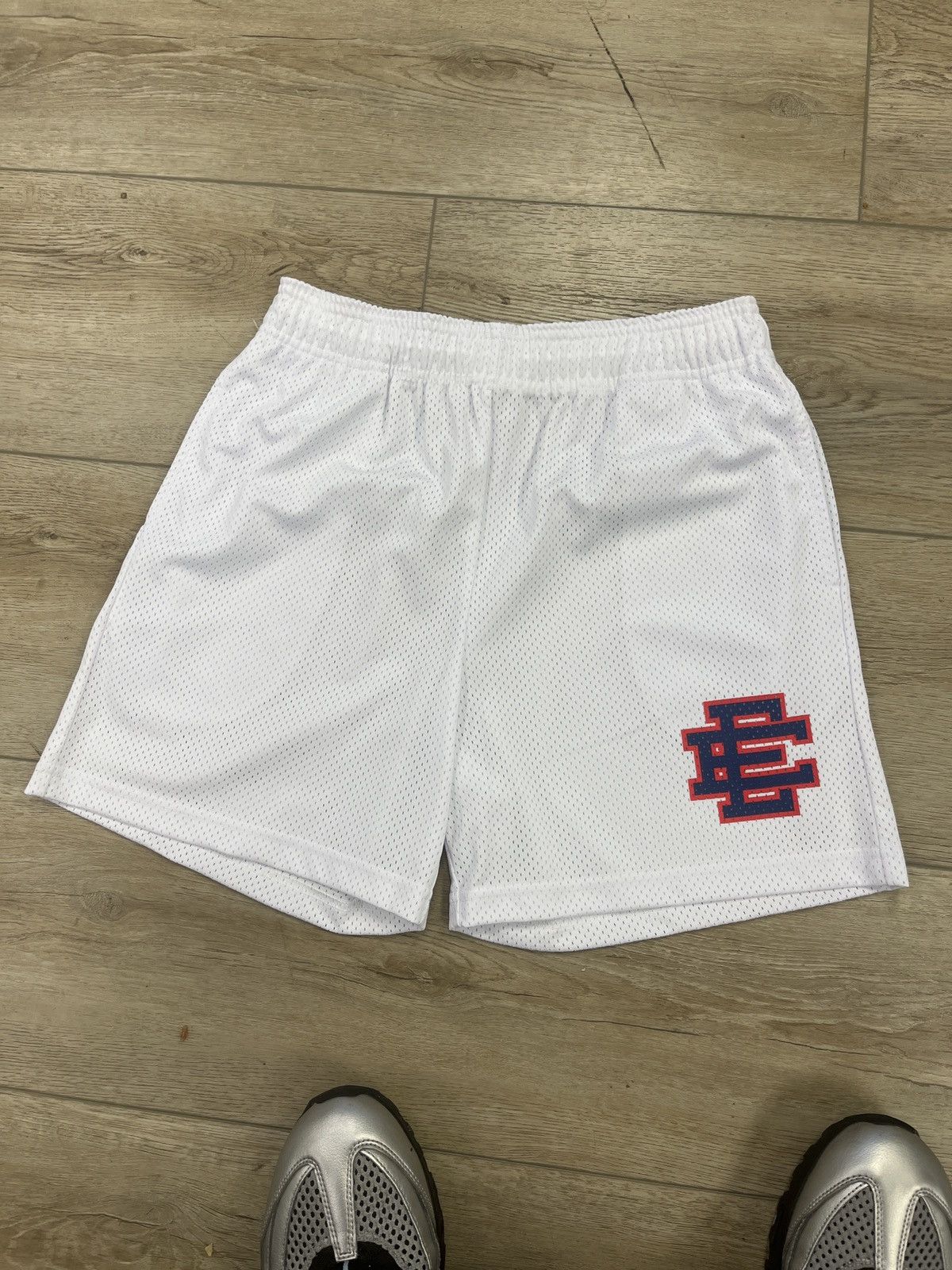 Eric Emanuel Eric emanuel short white navy red Size US 32 / EU 48 - 1 Thumbnail