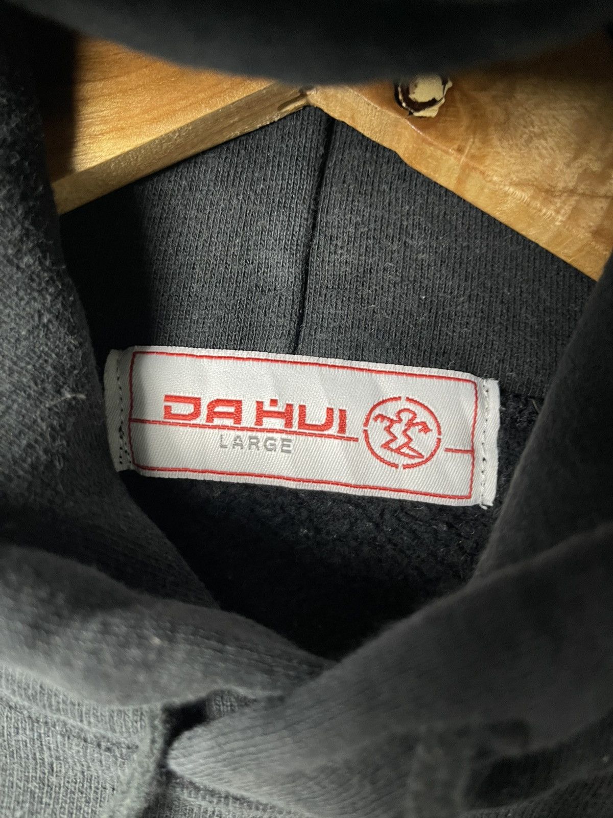 Vintage D.A.HUI Back Graphic Pullover Hoodie Size Large