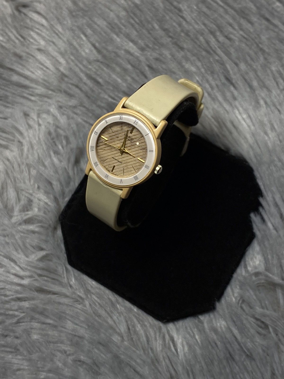 Casio Beige Quartz Watch - , Men's