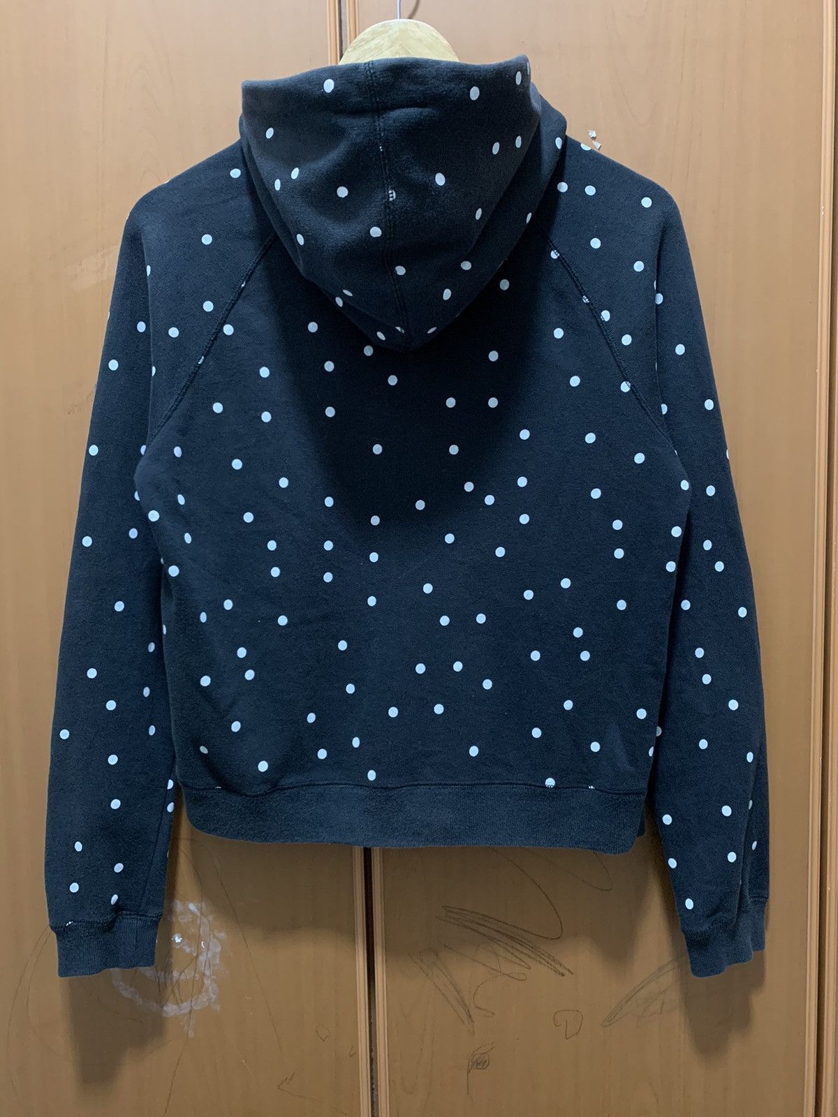 Nike Nike Polka Dot Pattern Full Zip Hoodie Sun Faded Size US M / EU 48-50 / 2 - 2 Thumbnail