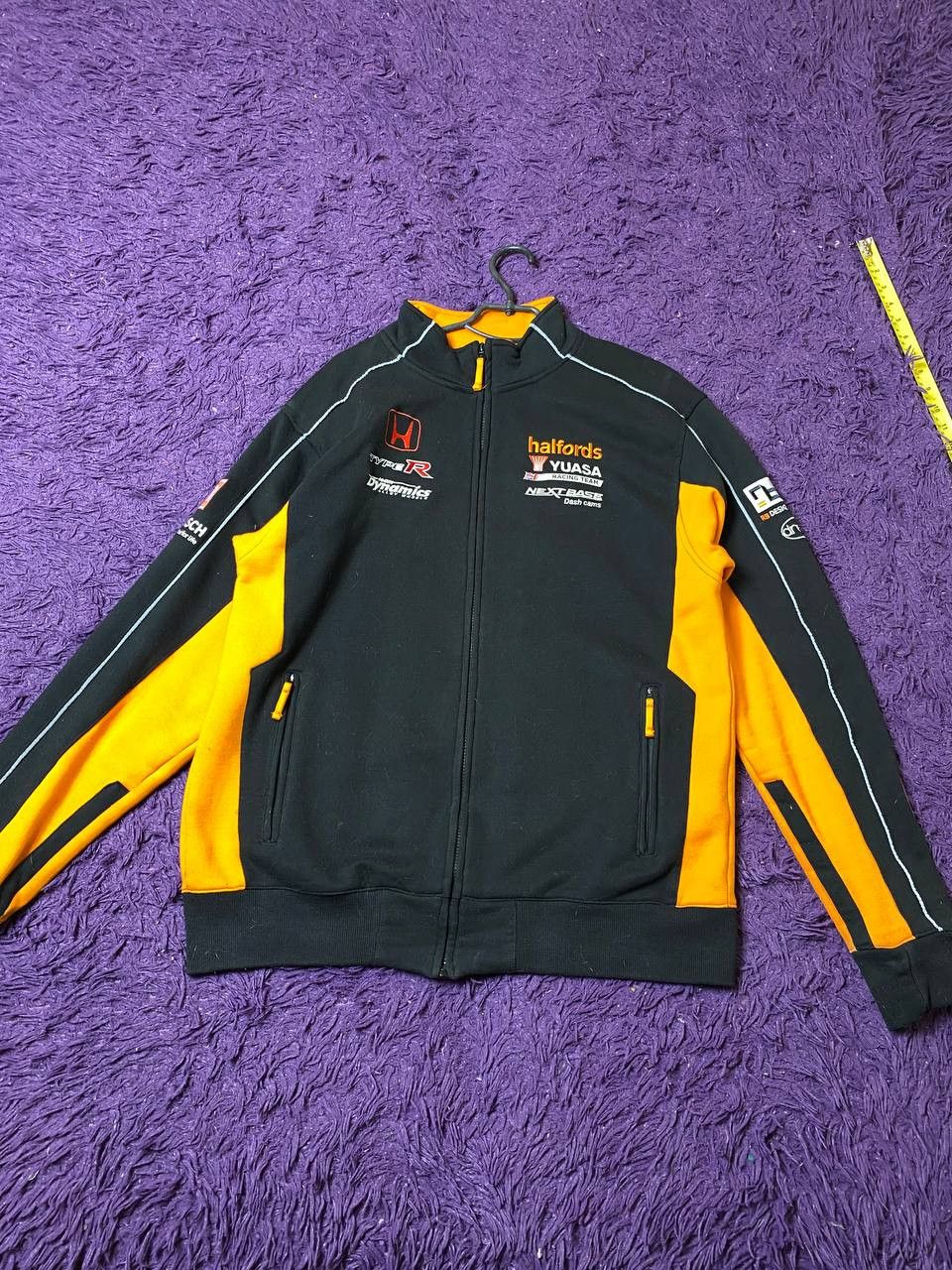 Honda Honda Moto Racing Fleece Jacket SunFaded 90s Size US XXL / EU 58 / 5 - 6 Thumbnail