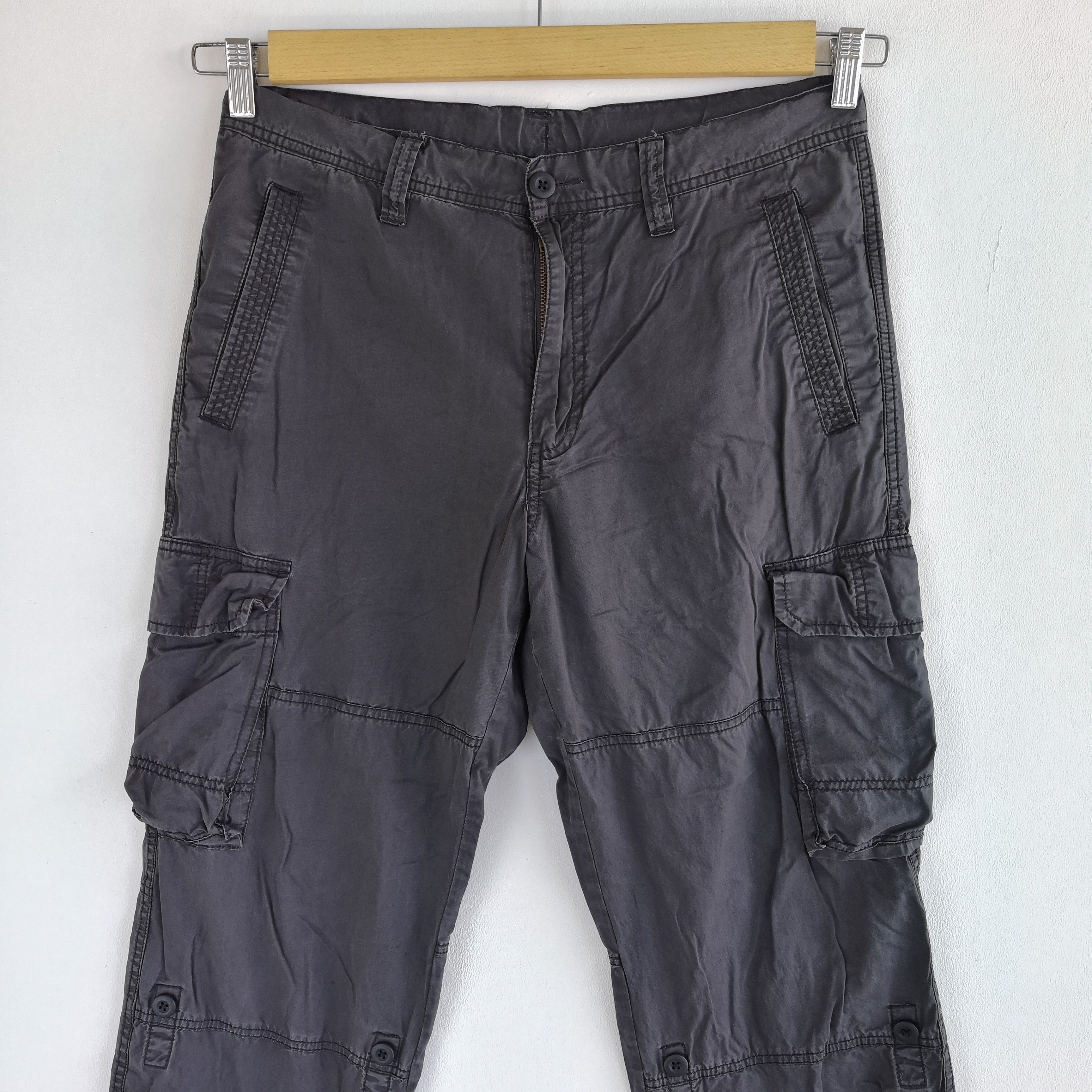 Japanese Brand Vintage Japanese Cargo Pants Bondage Trousers Fatigue Pants Size US 32 / EU 48 - 4 Thumbnail