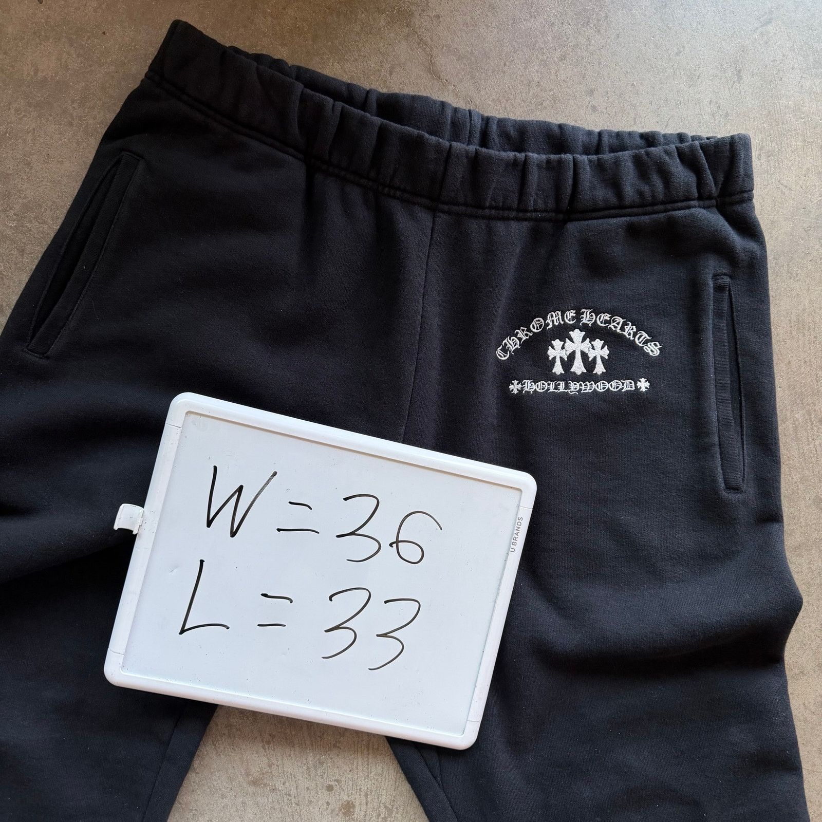 Chrome Hearts Chrome Hearts Triple Cross Embroidered King Taco Sweatpants Size US 36 / EU 52 - 14 Thumbnail