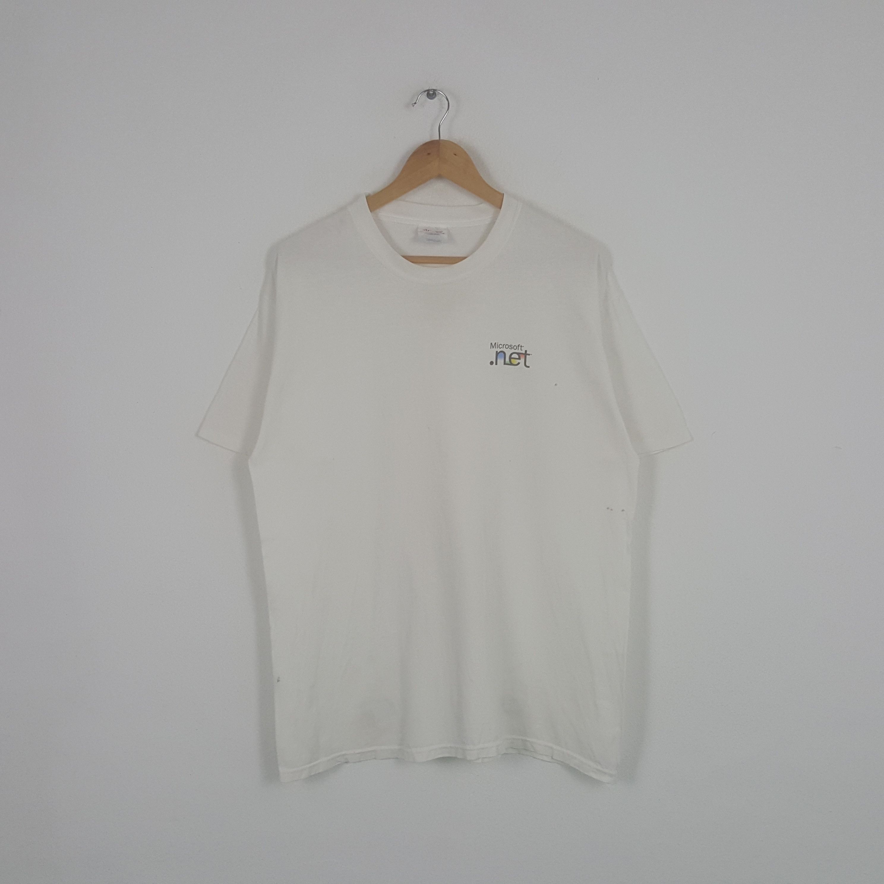 Microsoft × Vintage Vintage Microsoft Electronic Software Company Brand Tshirt Size US L / EU 52-54 / 3 - 1 Thumbnail