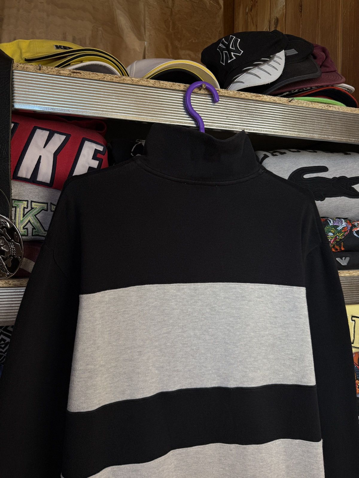 Vintage 90s Yves Saint Laurent Vintage Zip Sweatshirt Size US L / EU 52-54 / 3 - 4 Thumbnail