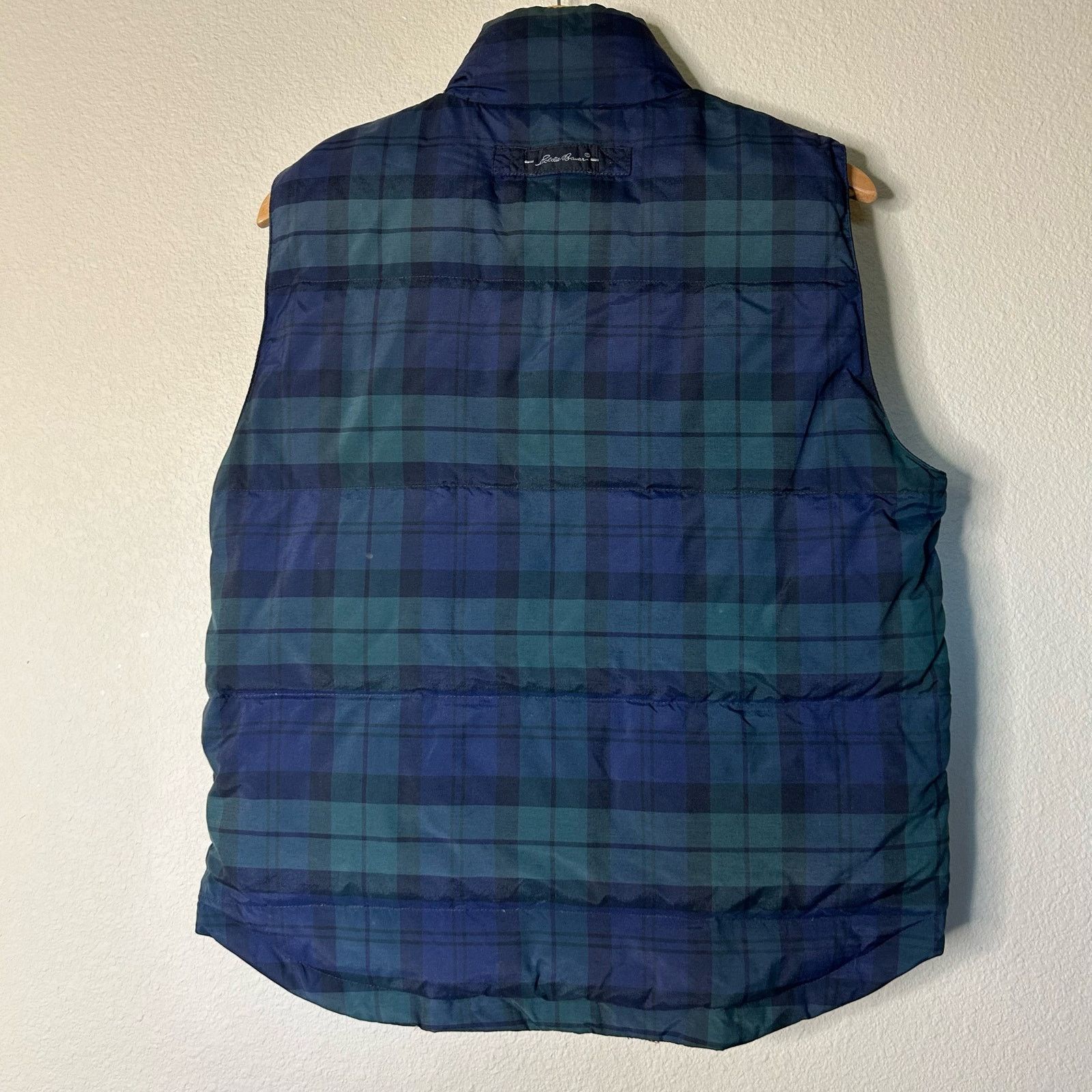Eddie Bauer Eddie Bauer Vest Down Tartan Plaid Metal Front Zip Size S Size S / US 4 / IT 40 - 2 Thumbnail