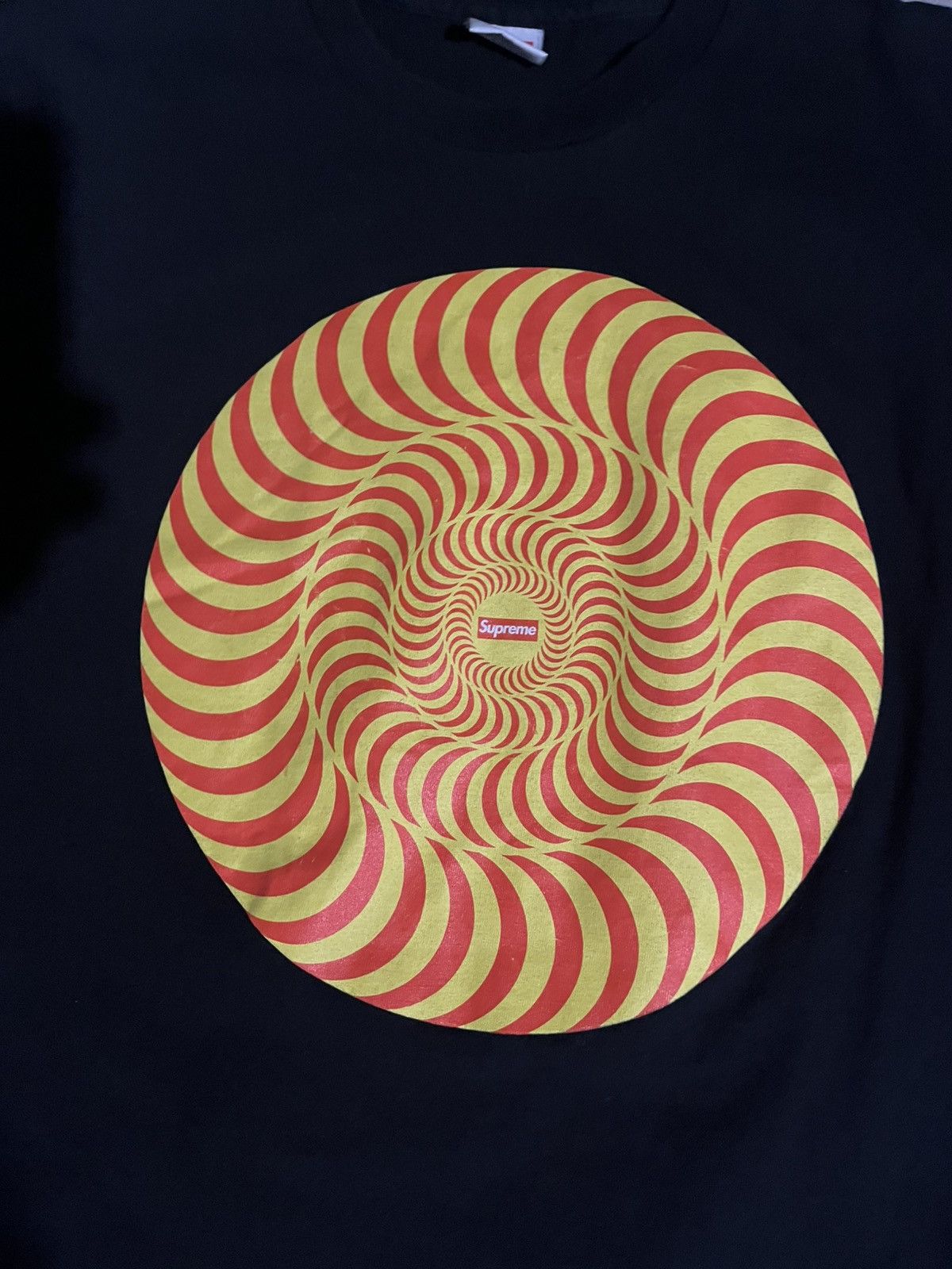 Spitfire × Supreme Spitfire x supreme spiral black shirt Size US M / EU 48-50 / 2 - 2 Thumbnail