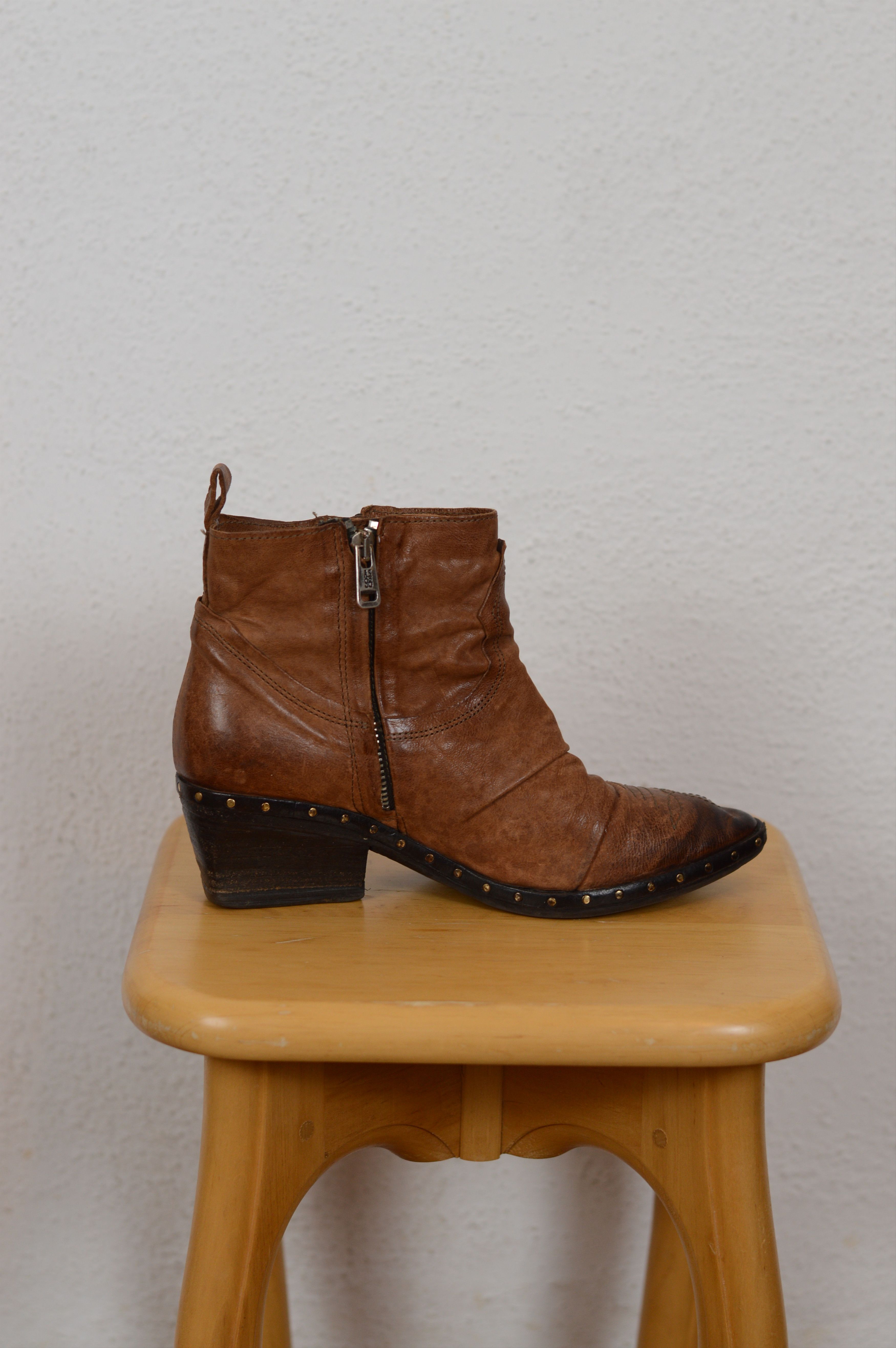 A.S.98 AS 98 Aisrtep Ankle Boots Size US 7 / IT 37 - 3 Thumbnail
