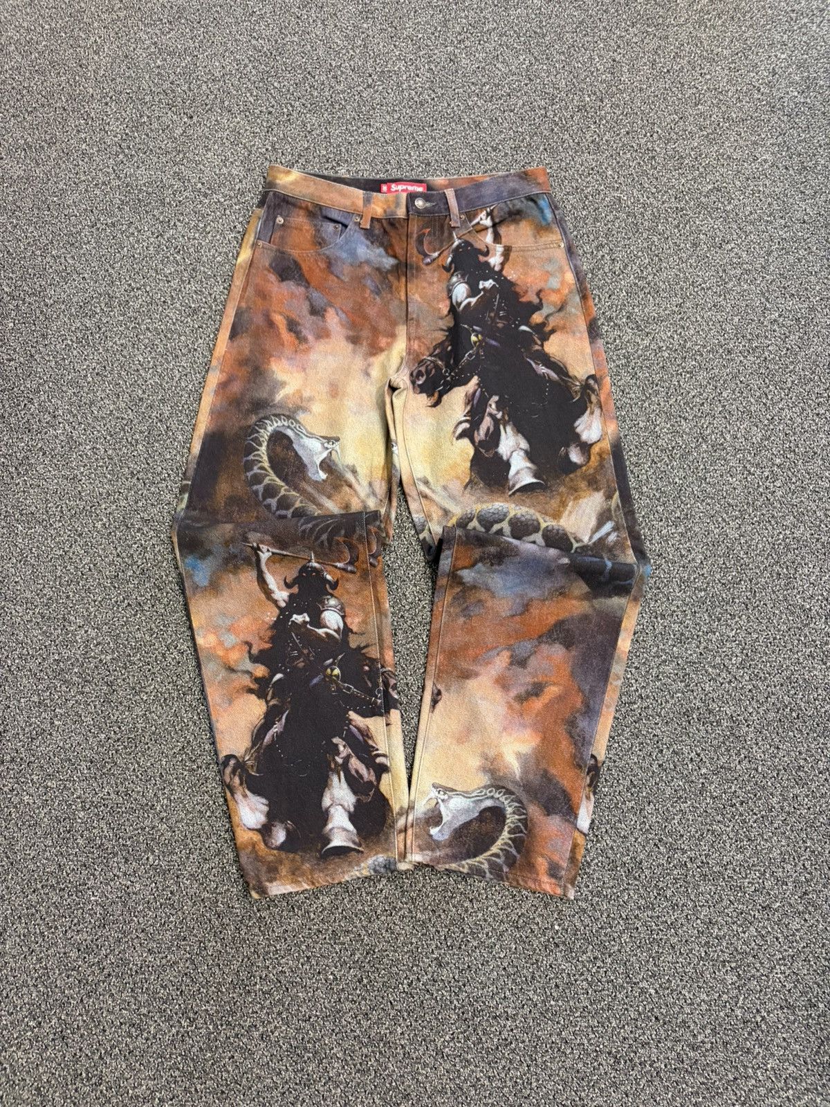 Supreme Supreme "Frank Frazetta" Jeans Size US 30 / EU 46 - 2 Thumbnail