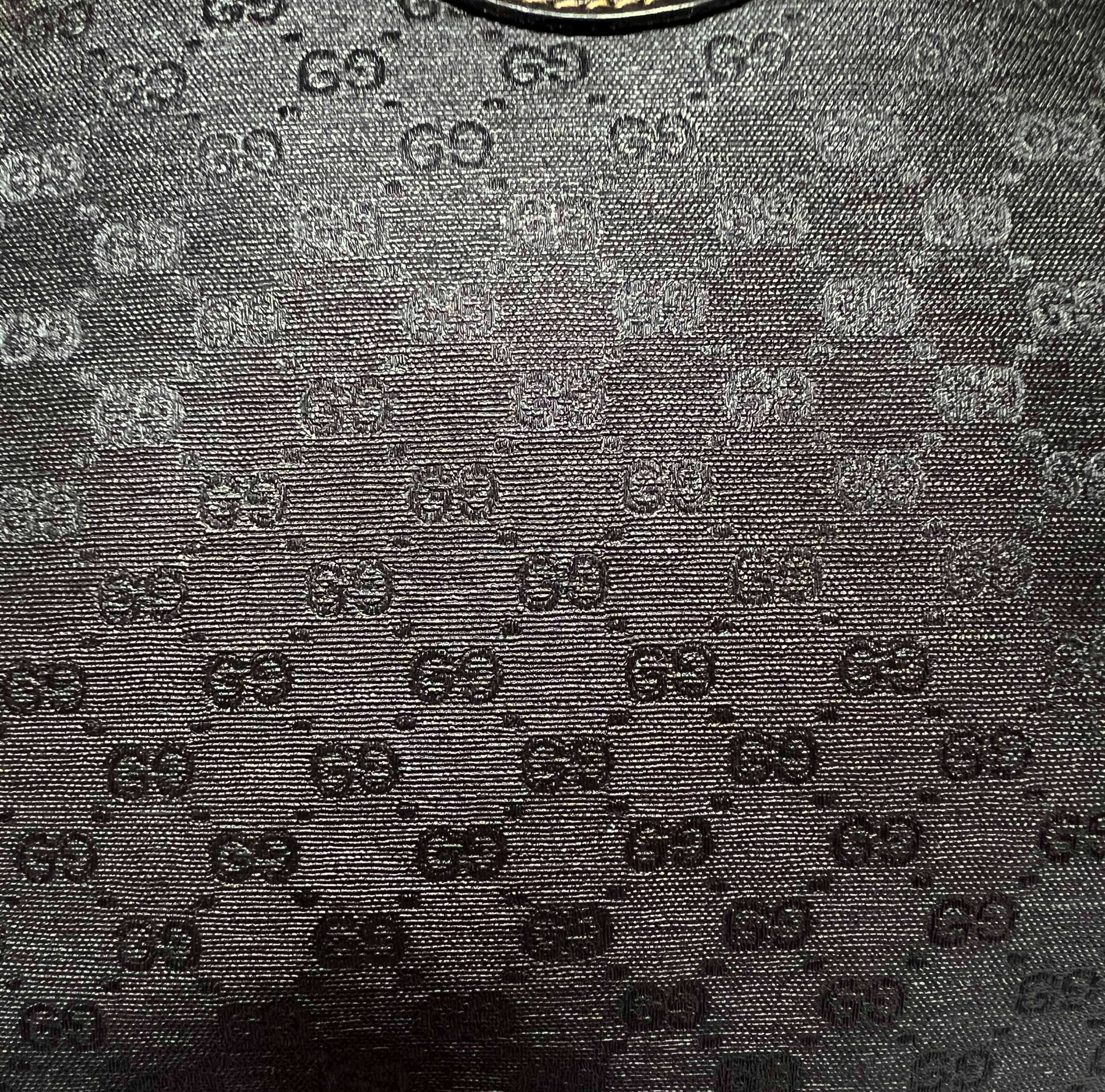 Gucci Gucci vintage Monogram black canvas bag. Size ONE SIZE - 7 Thumbnail