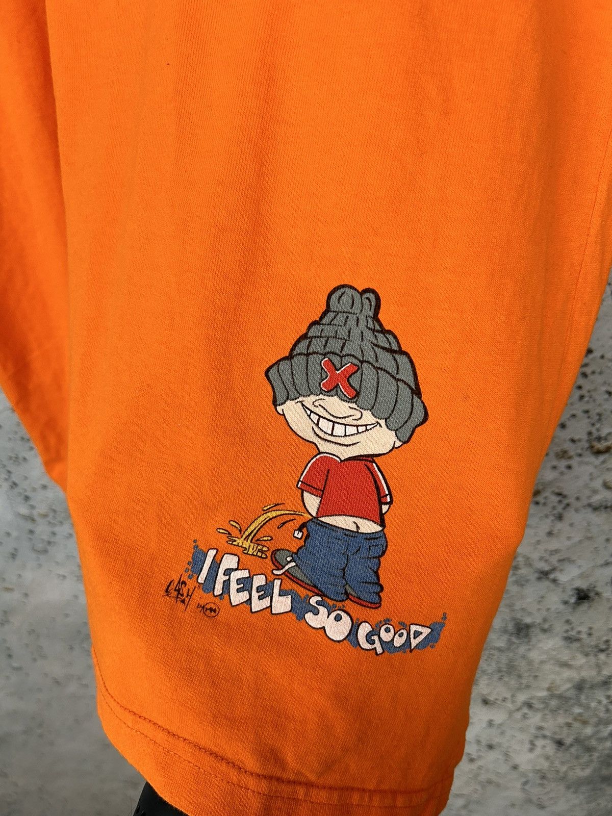 Vintage Vintage 90s Rap Tee Pee Streetwear Hype Humor Skate Size US M / EU 48-50 / 2 - 5 Thumbnail