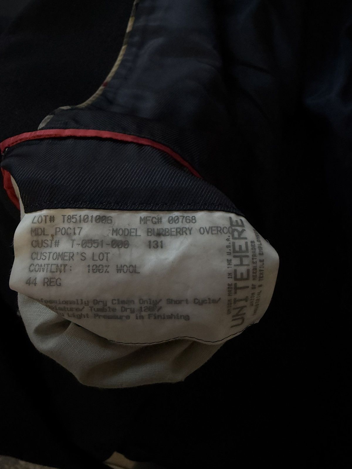 Burberry Burberry Wool Coat Size US L / EU 52-54 / 3 - 5 Thumbnail