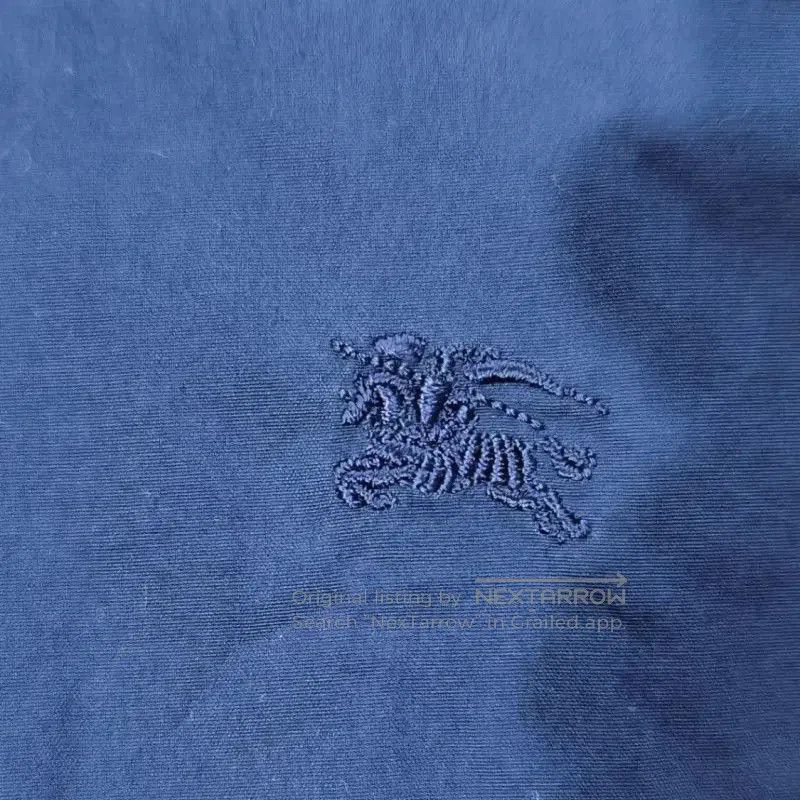 Burberry Burberry Navy Cotton Women's Shirt. Size S / US 4 / IT 40 - 3 Thumbnail