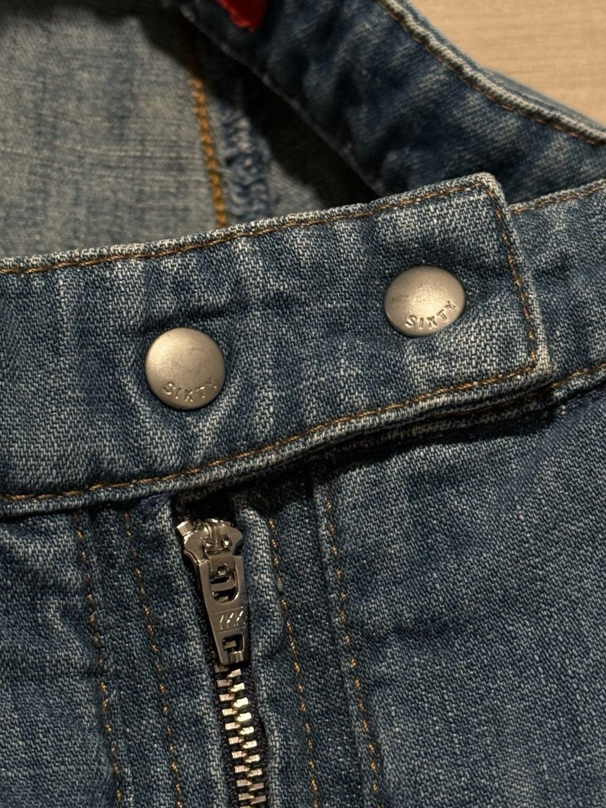 Miss Sixty Miss sixty 60 Baggy y2k Low rise Vintage Jeans pockets Size 29" - 12 Thumbnail