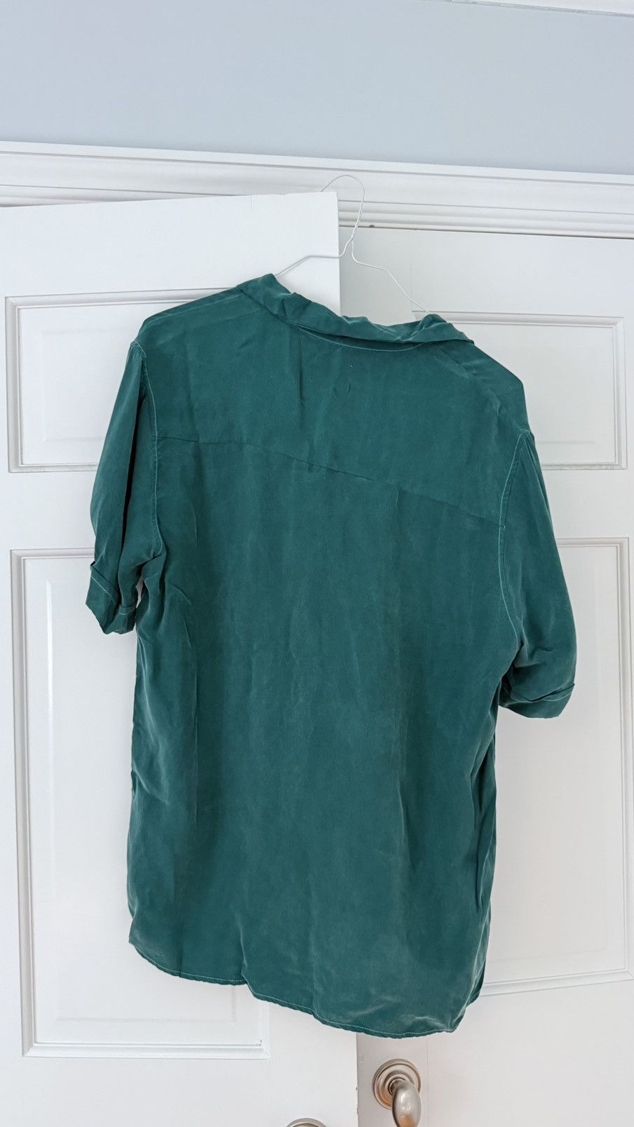 Other OFY Silk Short Sleeve Button Up Size US M / EU 48-50 / 2 - 2 Thumbnail