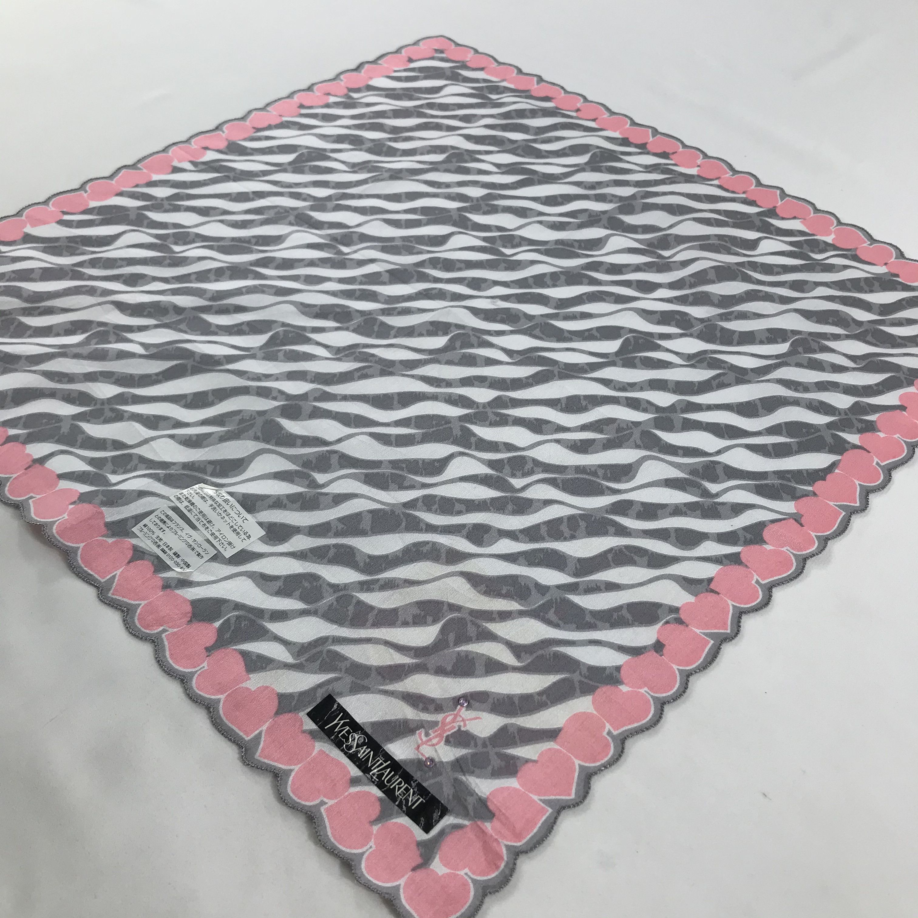 Vintage × Yves Saint Laurent Yves Saint Laurent Bandana / Handkerchief/Neckerchief -S1308 Size ONE SIZE - 2 Thumbnail