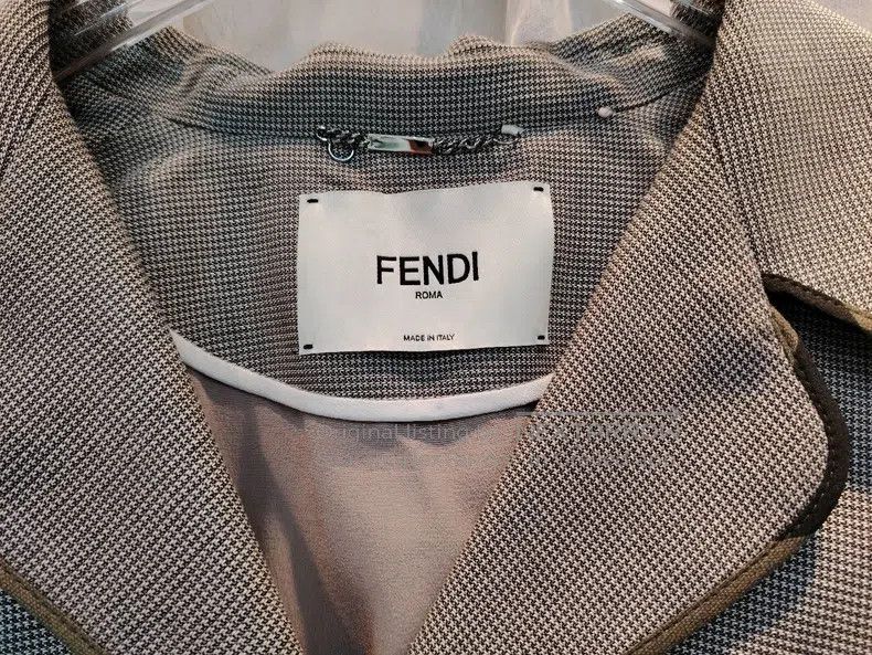 Fendi Fendi Belted High-Waist Jacket Size 4XL / US 24-26 - 4 Thumbnail
