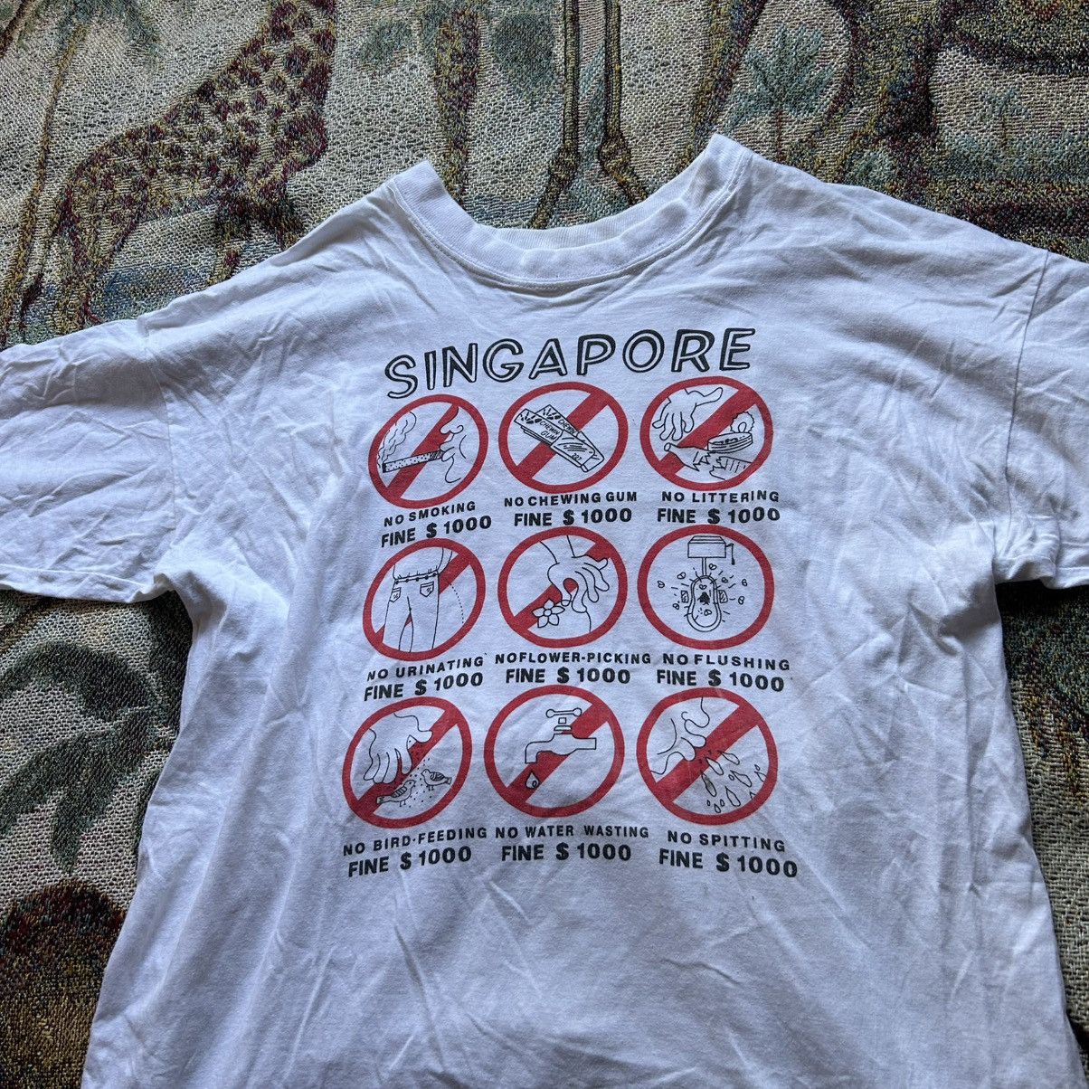 Vintage True vintage Singapore fine tee Size US S / EU 44-46 / 1 - 3 Thumbnail