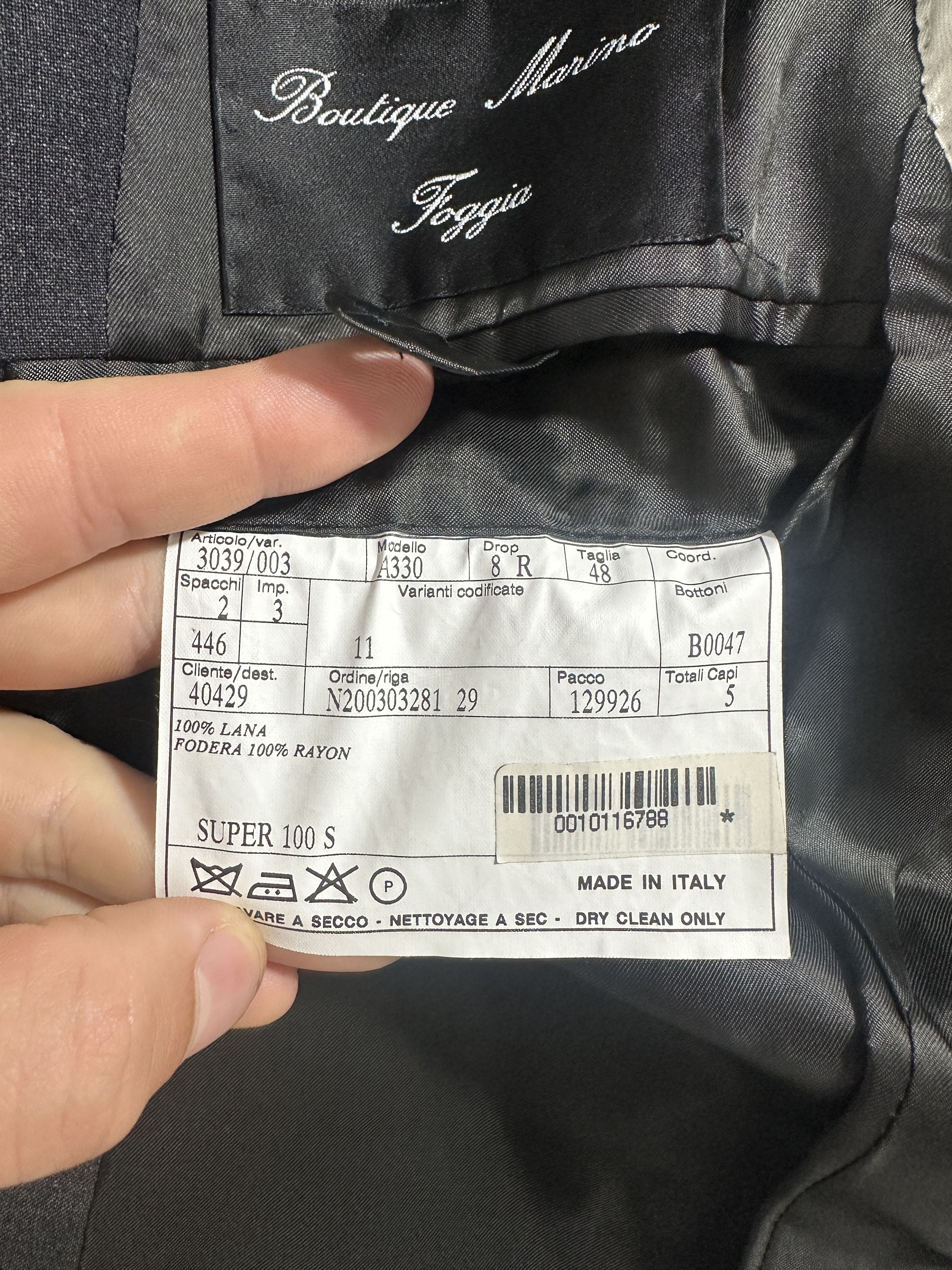 Burberry Burberry London Super 100s Wool Herringbone Blazer 48 IT Size 48R - 15 Thumbnail