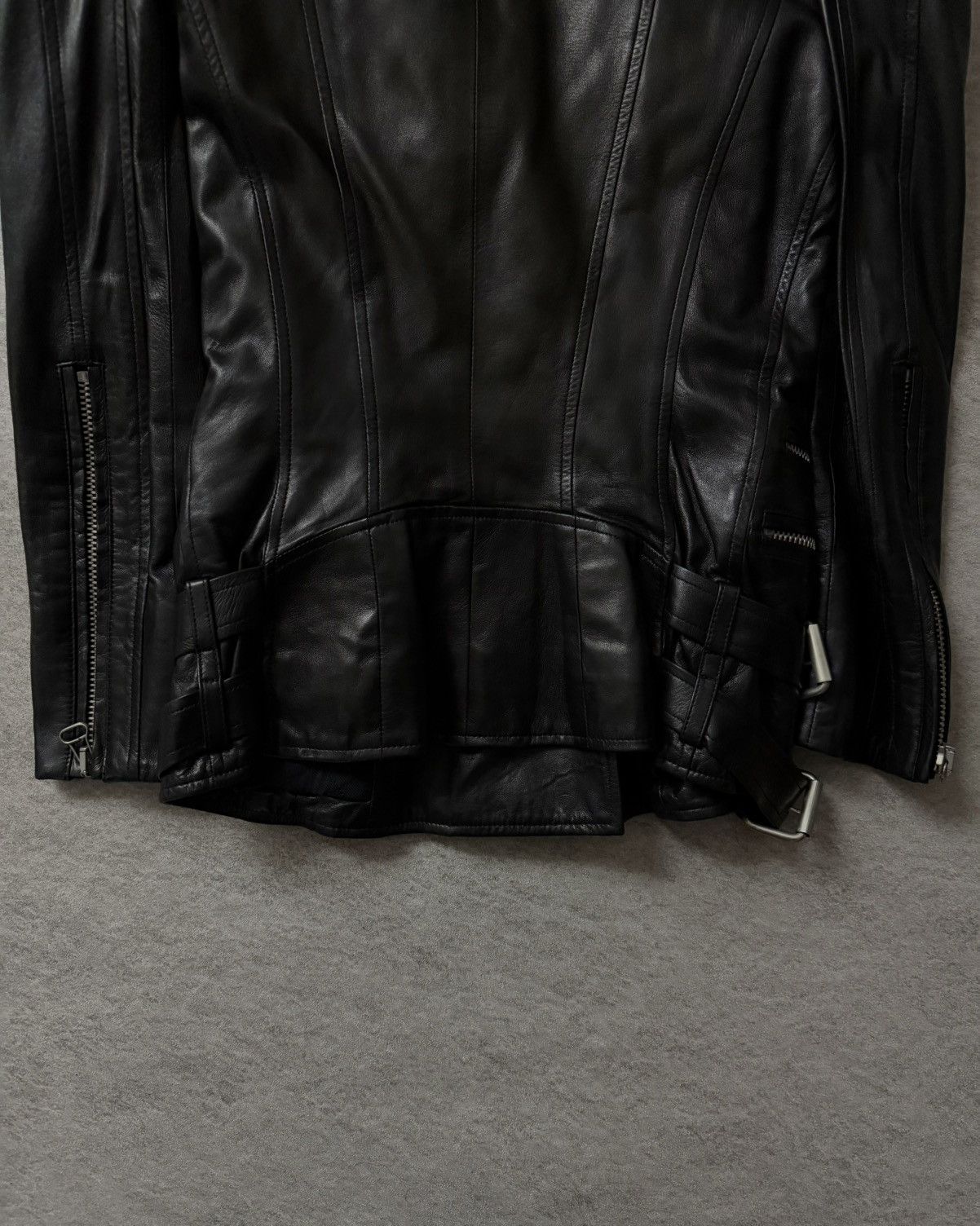 Balmain Balmain FW09 Leather Rider by Christophe Decarnin Size XS / US 0-2 / IT 36-38 - 10 Thumbnail