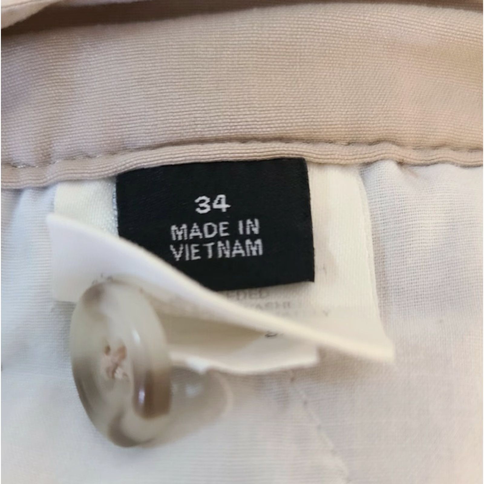 Callaway Callaway Men's Golf Shorts 34 Beige Classic Flat Front Belt Loops Pockets Lightweight Casual Regular Relaxed Outdoor Size US 34 / EU 50 - 3 Thumbnail