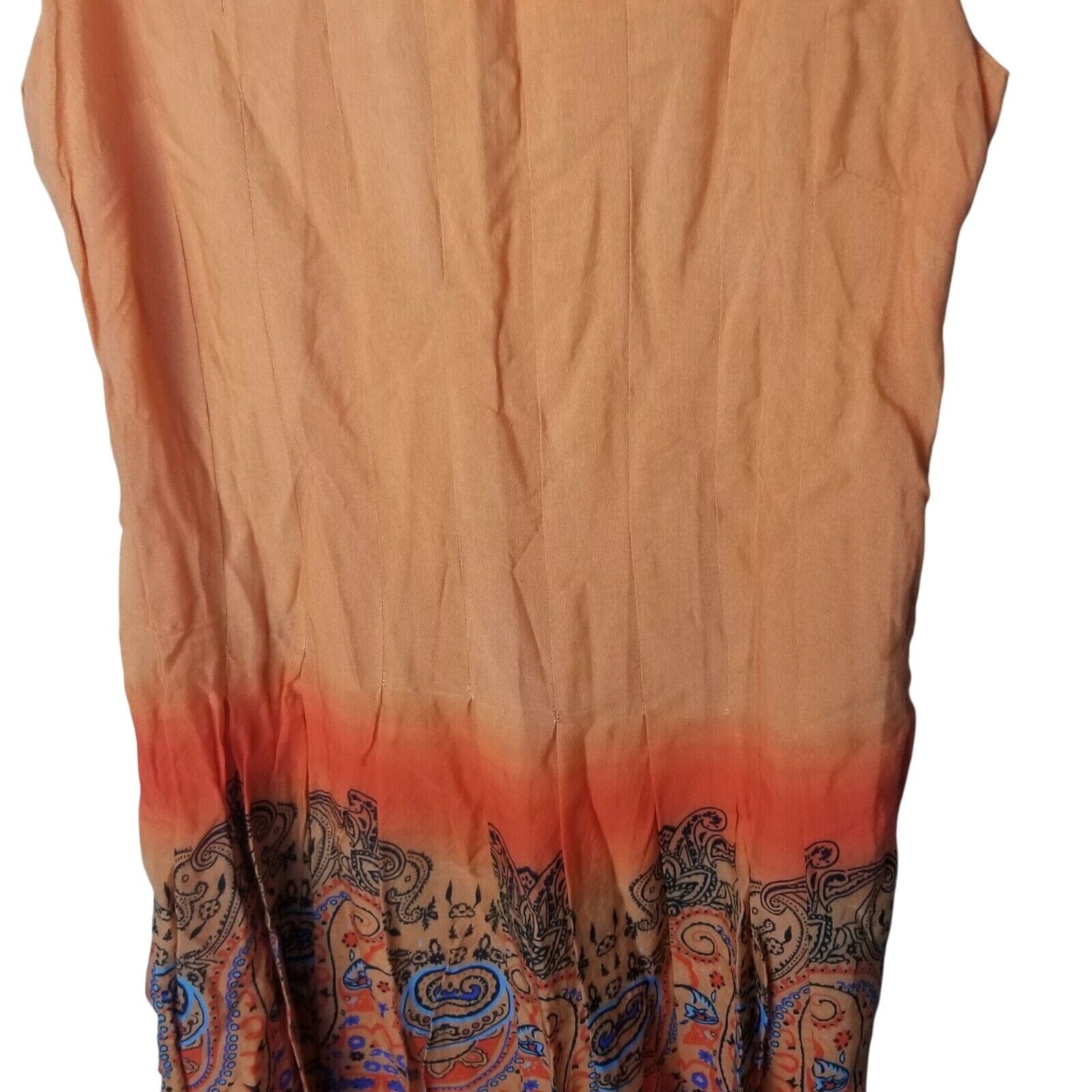 Sundry Sundance Womens Midi Dress Floral Paisley Sz 2 Indie Artsy Size XS / US 0-2 / IT 36-38 - 3 Thumbnail