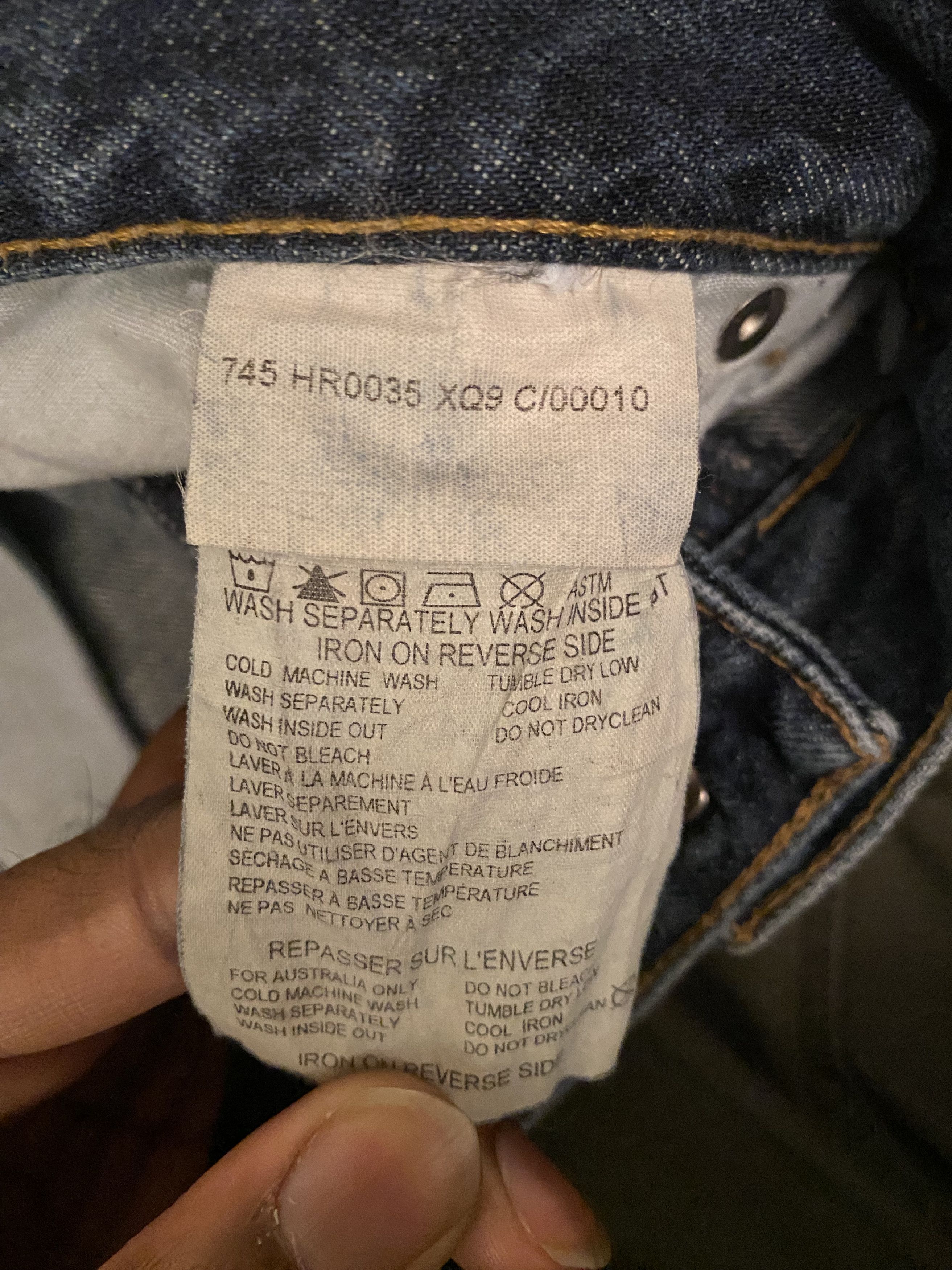 Helmut Lang Helmut Lang Rubber Denim 2003 SS Size US 38 / EU 54 - 4 Thumbnail