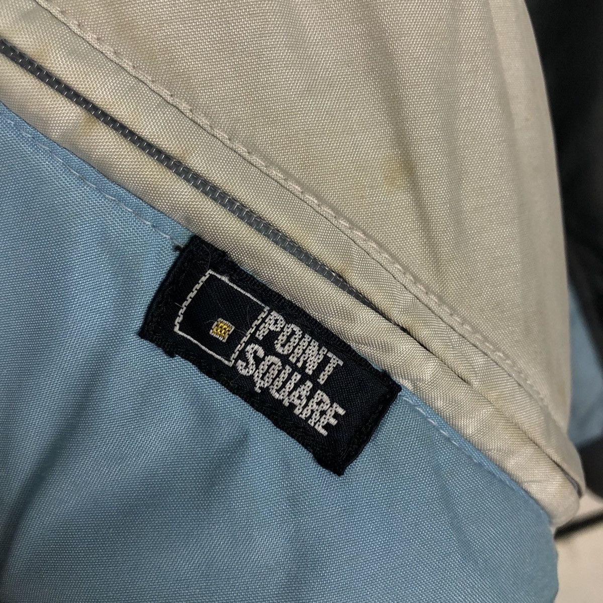 Japanese Brand 📌Vintage Ski Bomber Jacket Point Square Block Design Size US M / EU 48-50 / 2 - 21 Thumbnail