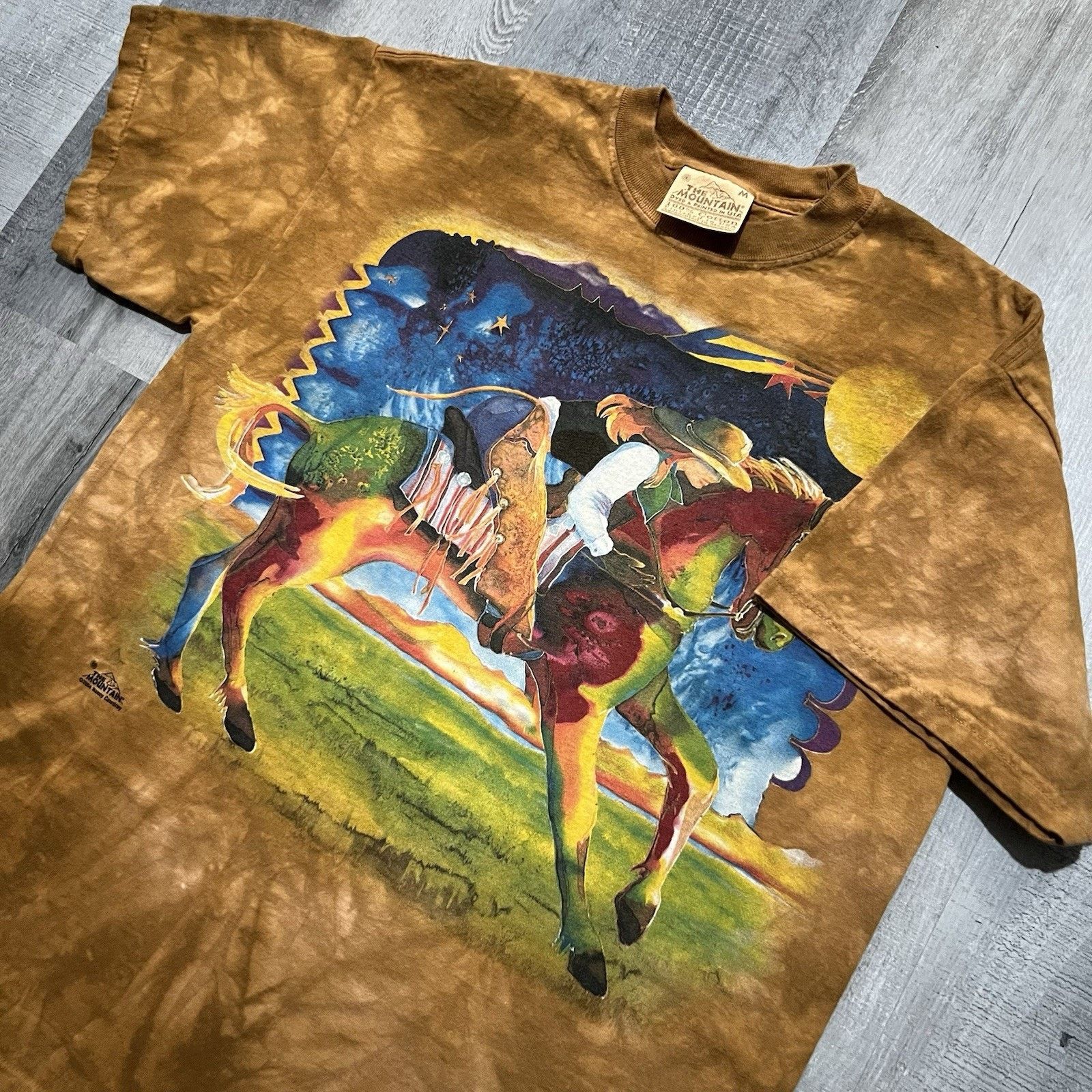 The Mountain VTG The Mountain Nancy Cawdreys Art Horse T Shirt 2004 M Size US M / EU 48-50 / 2 - 3 Thumbnail