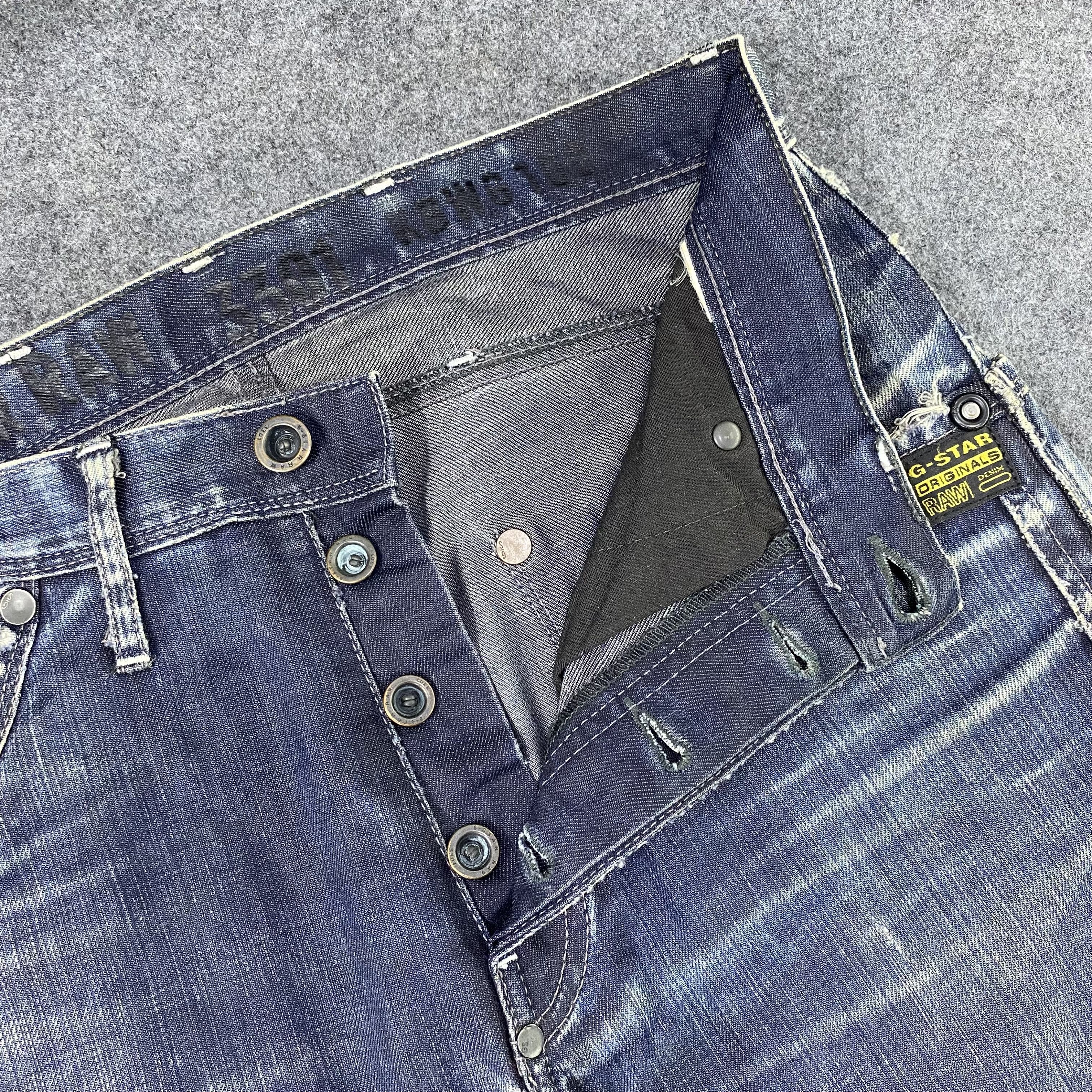 G-Star × Jean × Vintage vintage G Star Raw Denim-J1187 Size US 32 / EU 48 - 11 Thumbnail